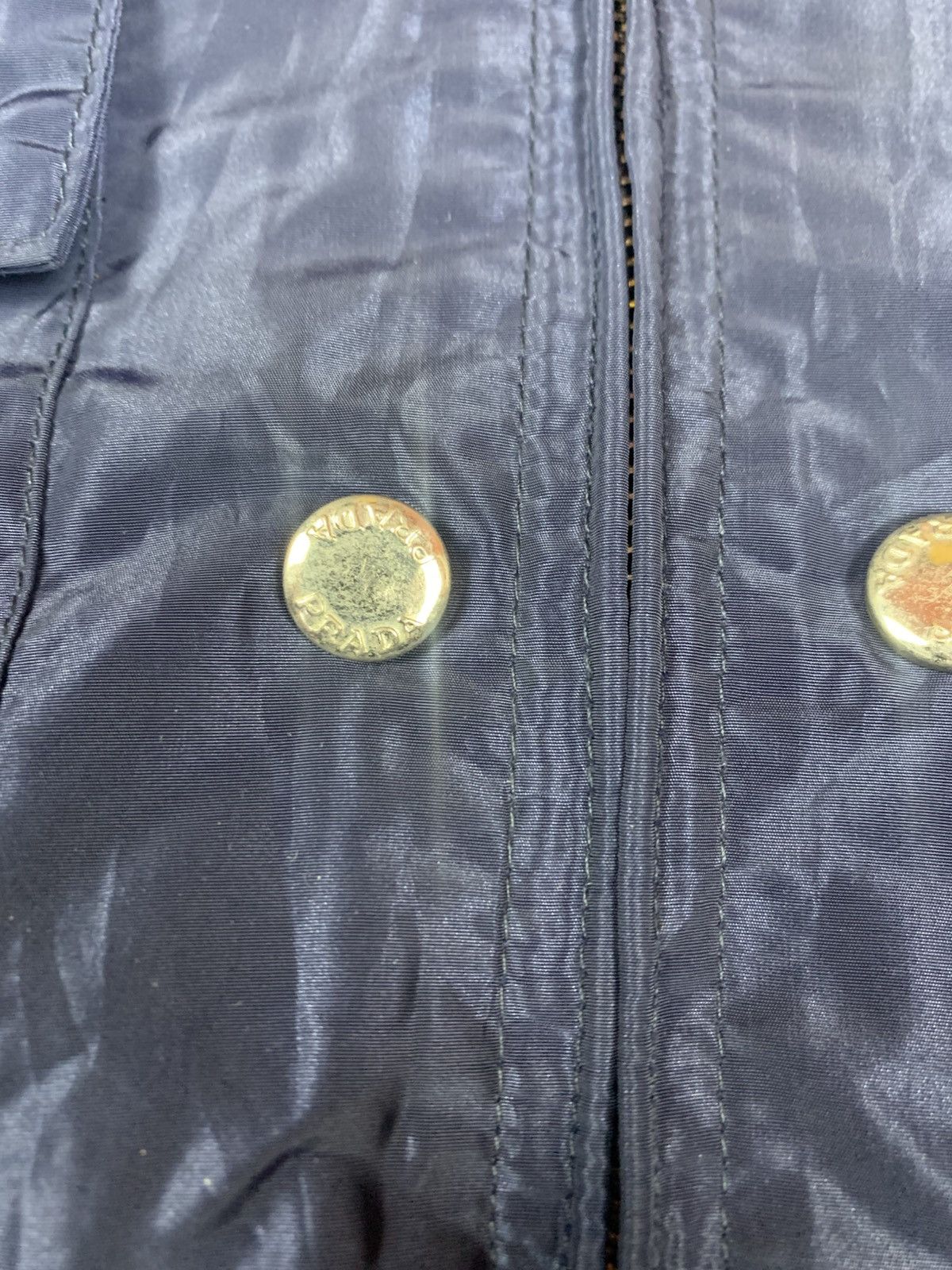 Prada Vintage 1990s Prada Parka Double Inner Jacket Size US L / EU 52-54 / 3 - 3 Thumbnail