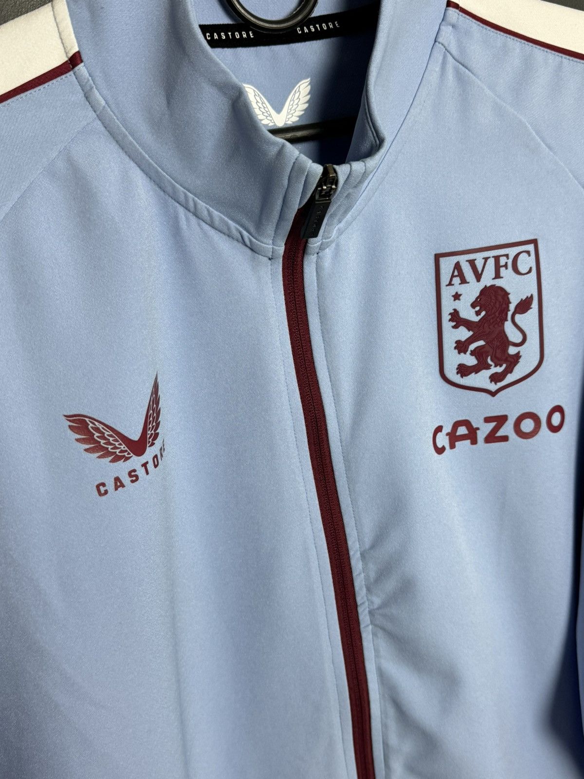 Castore Aston Villa Training Football Jacket Sweatshirt Size US M / EU 48-50 / 2 - 3 Thumbnail
