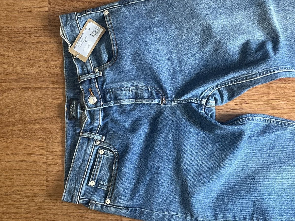 A.P.C. APC Petit New Standard - Indigo fade BNWT Size US 31 - 2 Thumbnail