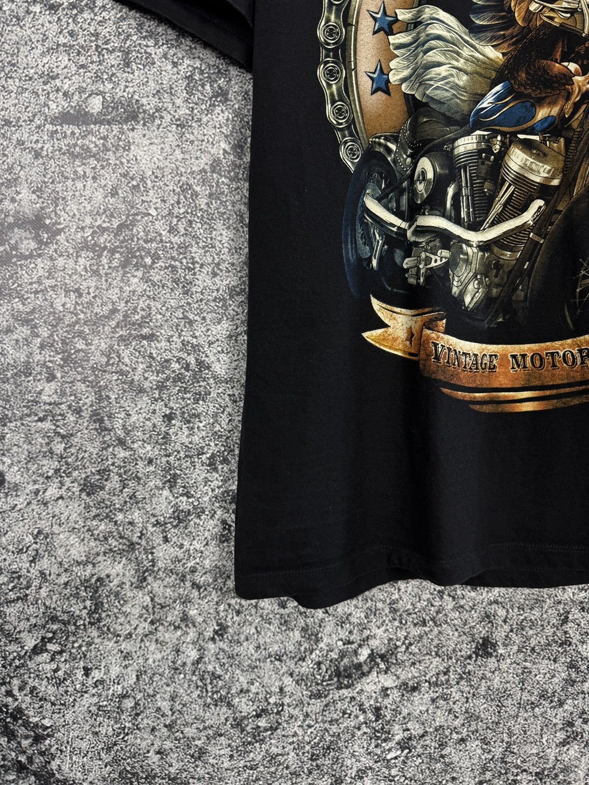 Vintage Men’s The Wild Spirit Vintage Motorcycle Eagle Logo Size XL Size US XL / EU 56 / 4 - 5 Thumbnail