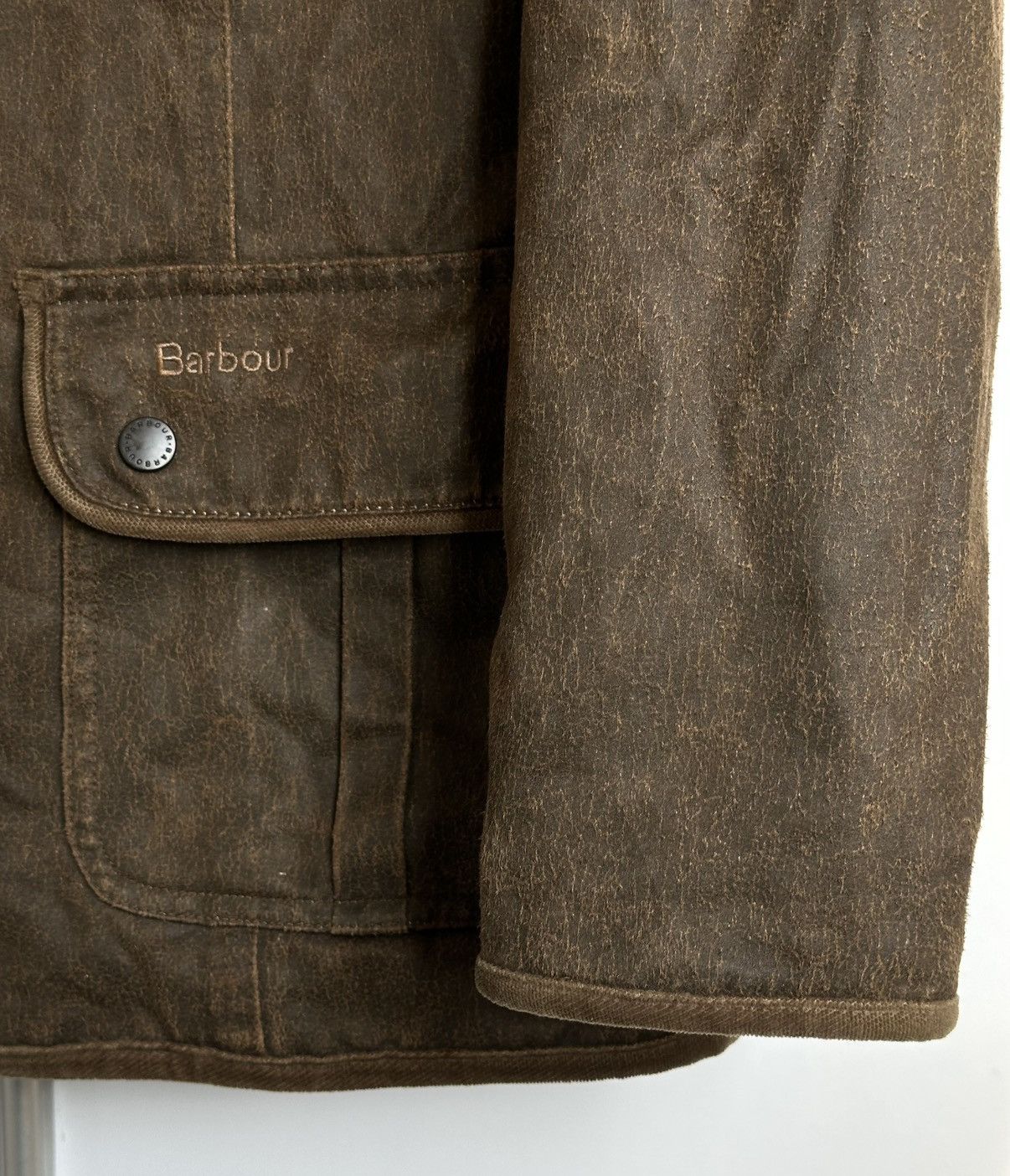 Barbour BARBOUR Weather Worked Utility Waterproof Jacket Size UK 14 Size M / US 6-8 / IT 42-44 - 6 Thumbnail
