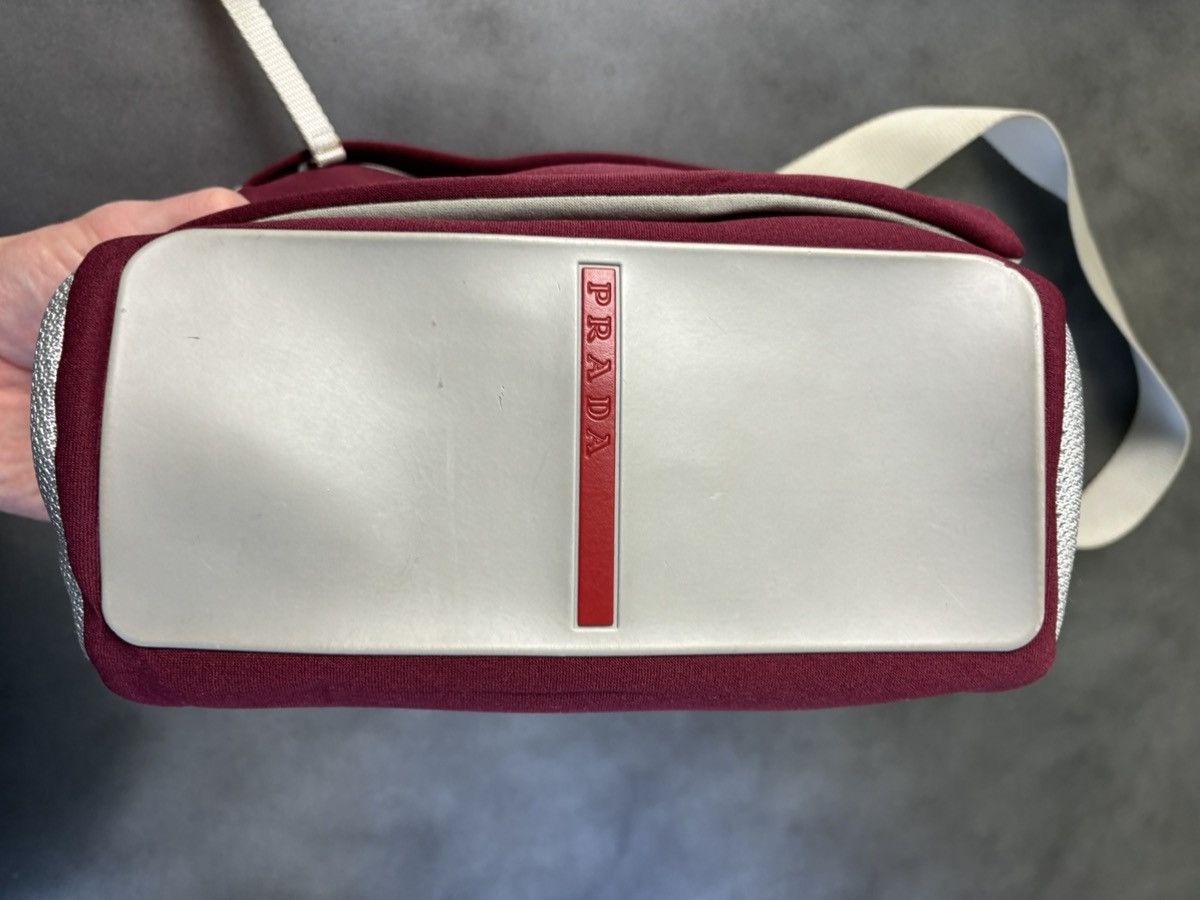 Prada × Vintage S/S 2000 Prada Sport Bag Prada Crossbody Messenger Mesh Line Size ONE SIZE - 6 Thumbnail