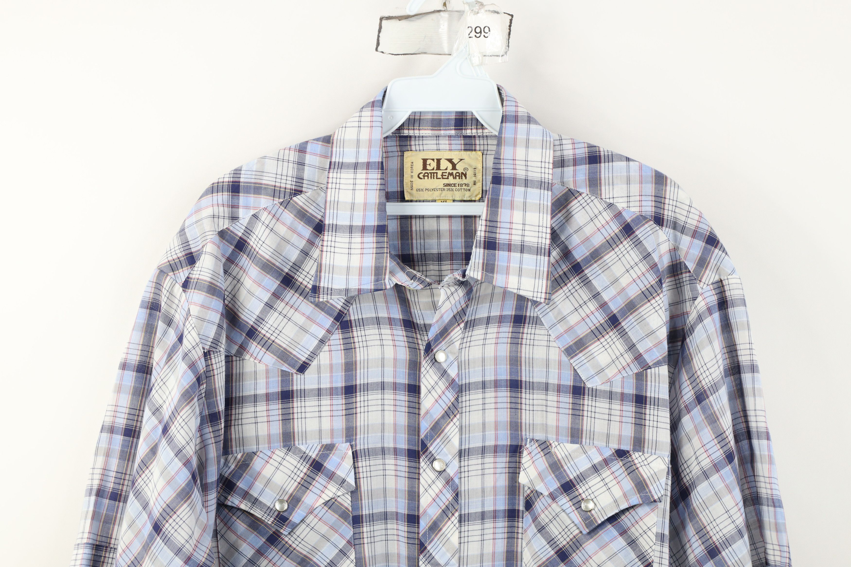 Vintage Vintage 70s Rockabilly Western Cowboy Short Sleeve Shirt Size US XL / EU 56 / 4 - 2 Thumbnail