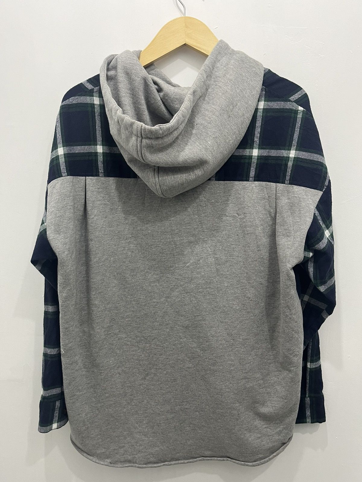 Japanese Brand JapaneseStyle Plaid Block by The Young Won Sweatshirt Hoodie Size US XL / EU 56 / 4 - 6 Thumbnail