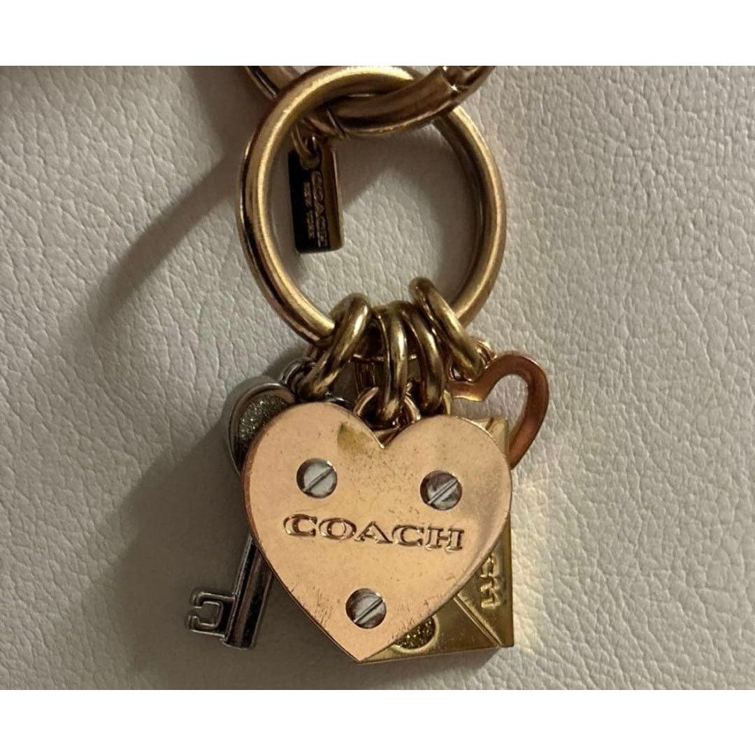 Coach Vintage coach gold heart charm Size ONE SIZE - 6 Thumbnail