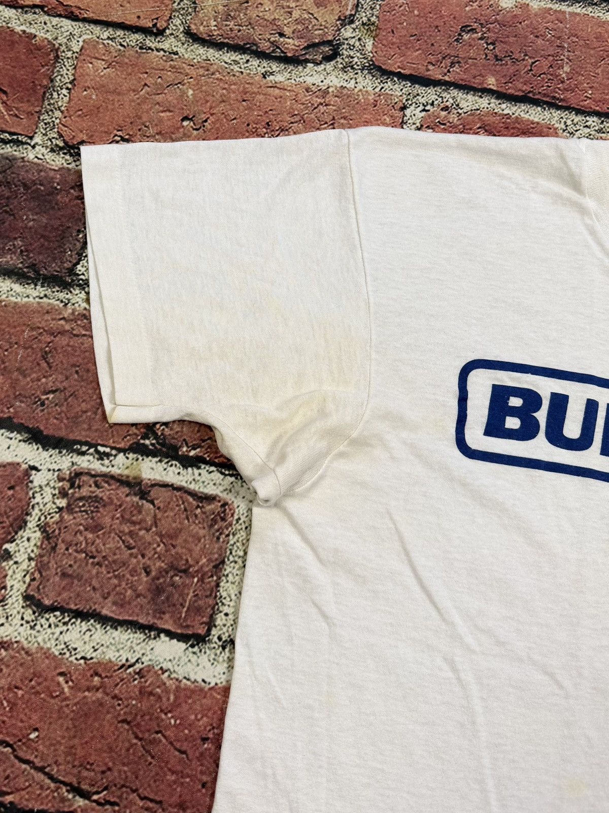 Budweiser Vintage Bud Light Beer 80s Tee Screen Stars Single Stitch Size US L / EU 52-54 / 3 - 7 Thumbnail