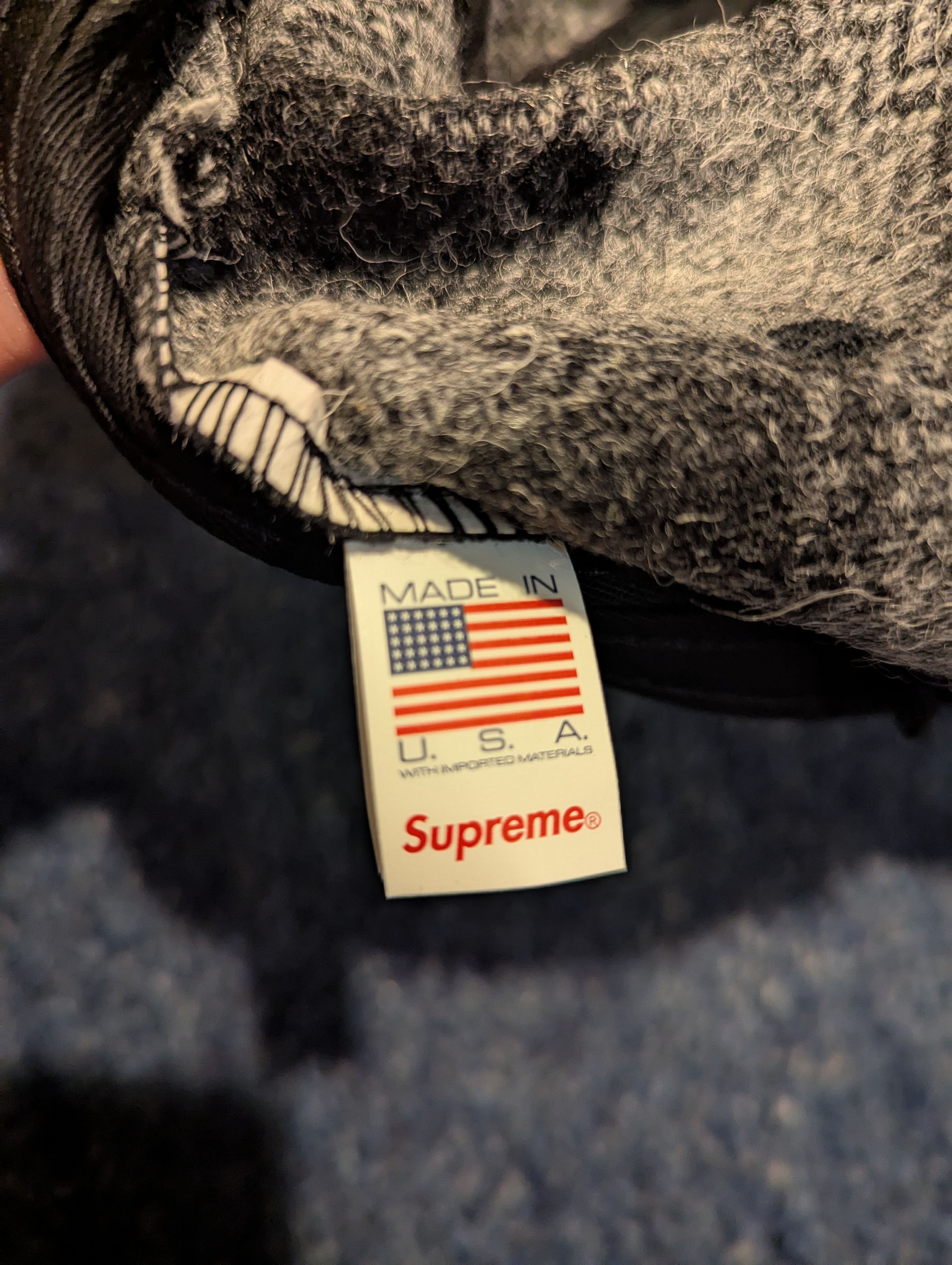 Harris Tweed × Supreme Supreme Harris Tweed® Camp Cap in Grey Size ONE SIZE - 6 Thumbnail