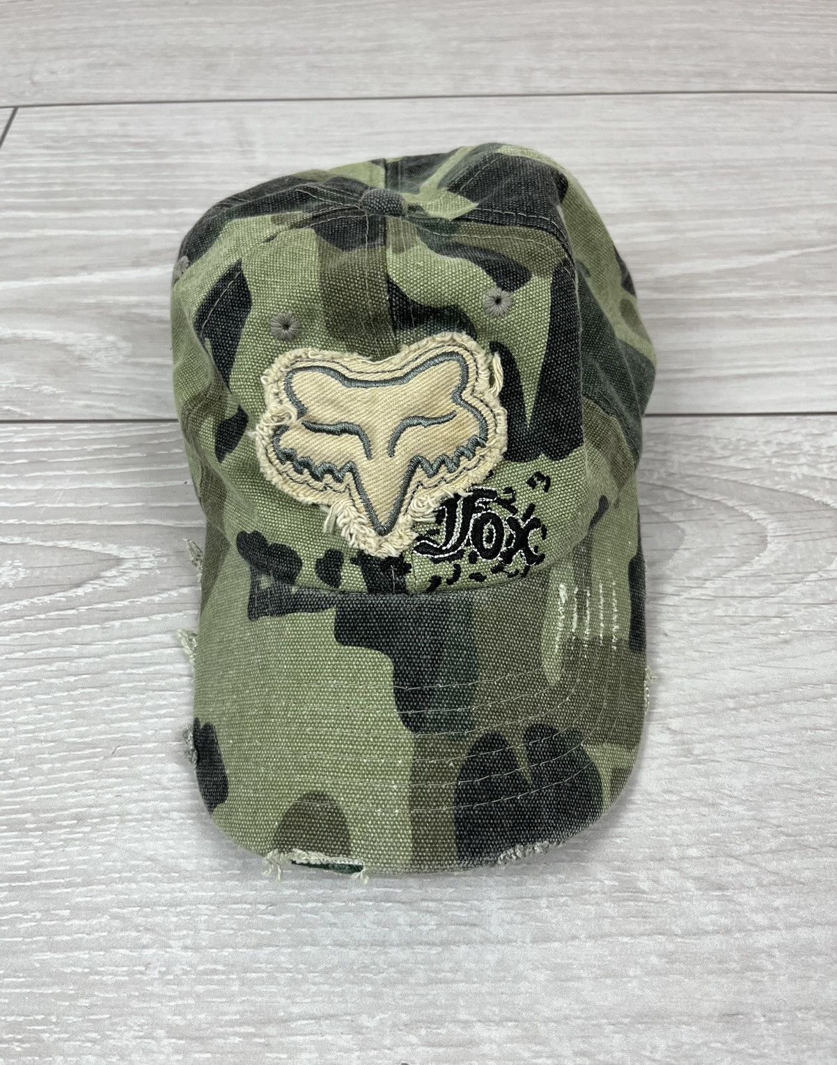Fox Racing Fox Racing Distressed Camo Cap Hat Size ONE SIZE - 3 Thumbnail