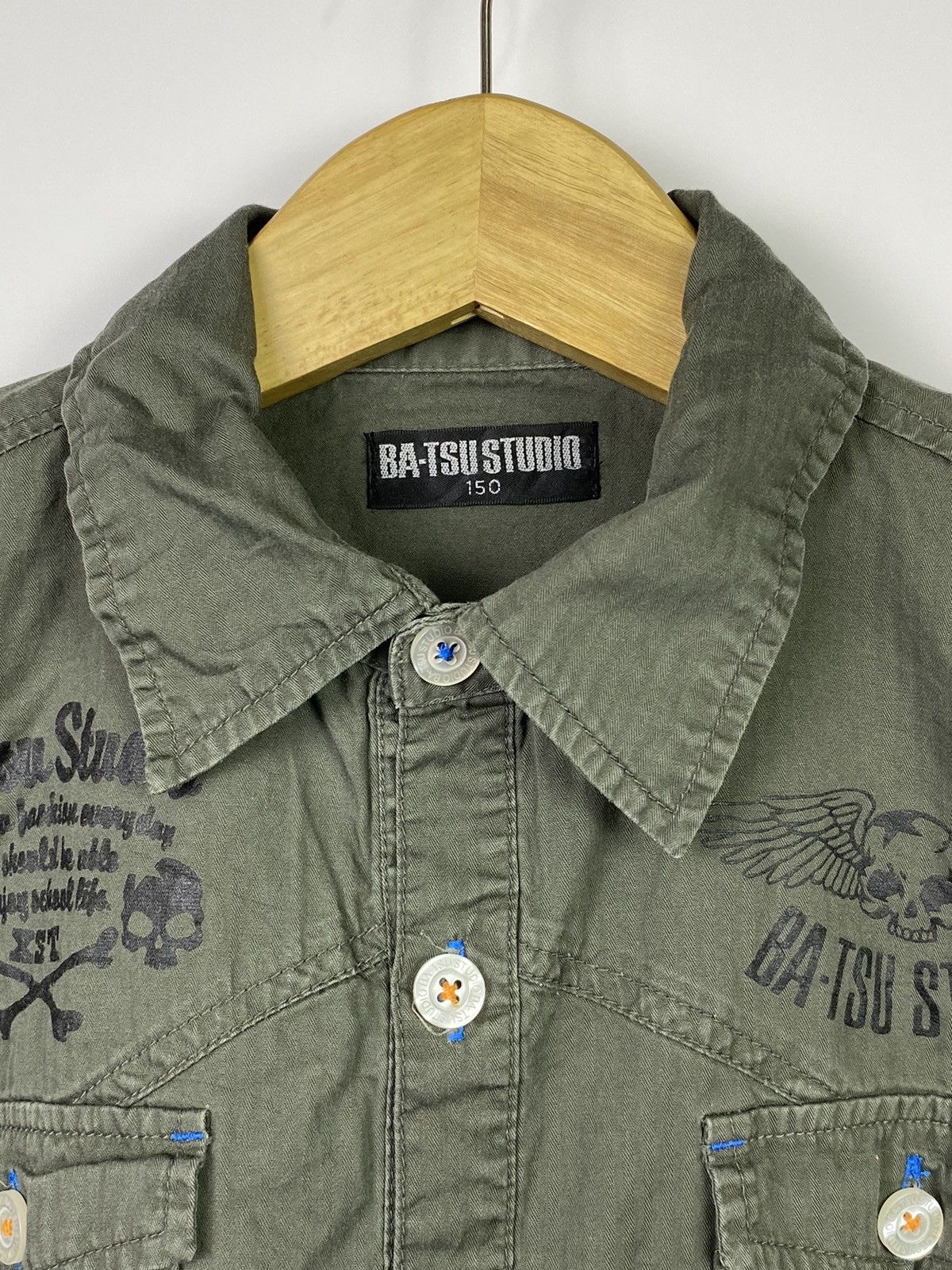 Hysteric Glamour × If Six Was Nine × Japanese Brand batsu studio shirt japan 2000s Size US S / EU 44-46 / 1 - 6 Thumbnail