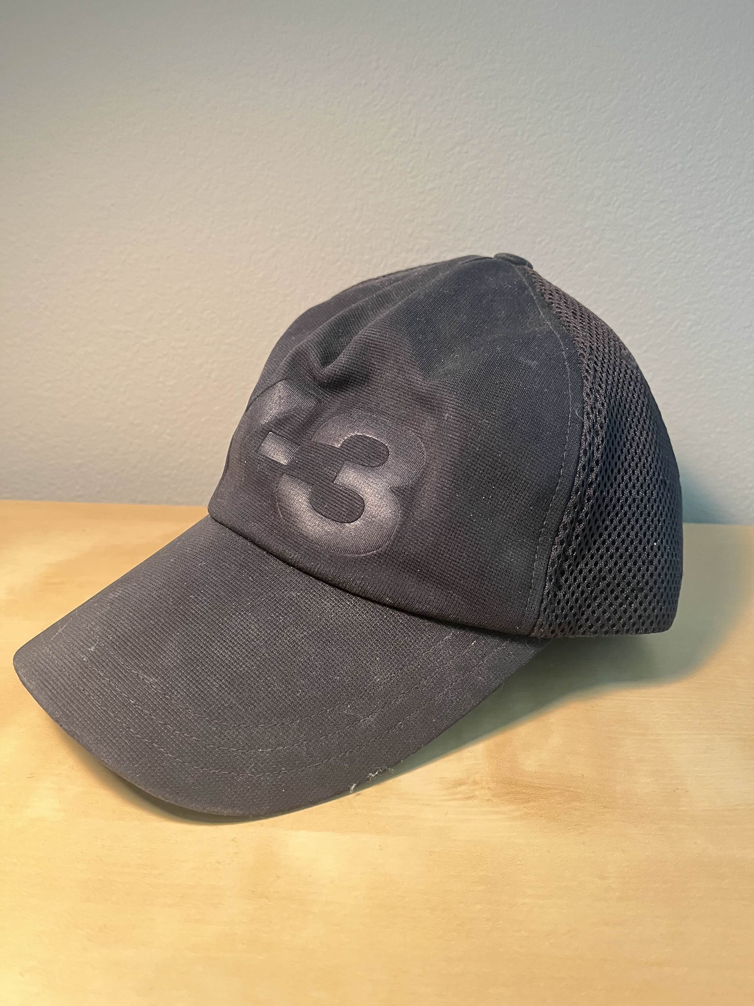 Adidas × Y-3 × Yohji Yamamoto Adidas Y-3 Black Classic Trucker Cap Size ONE SIZE - 2 Thumbnail