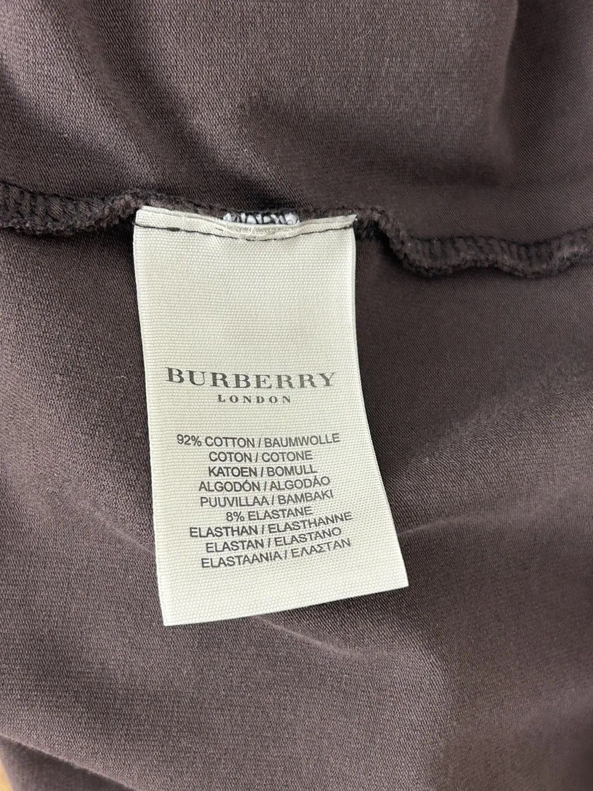 Burberry Vintage Burberry London Allover Nova Check Long Sleeve Size L / US 10 / IT 46 - 8 Thumbnail