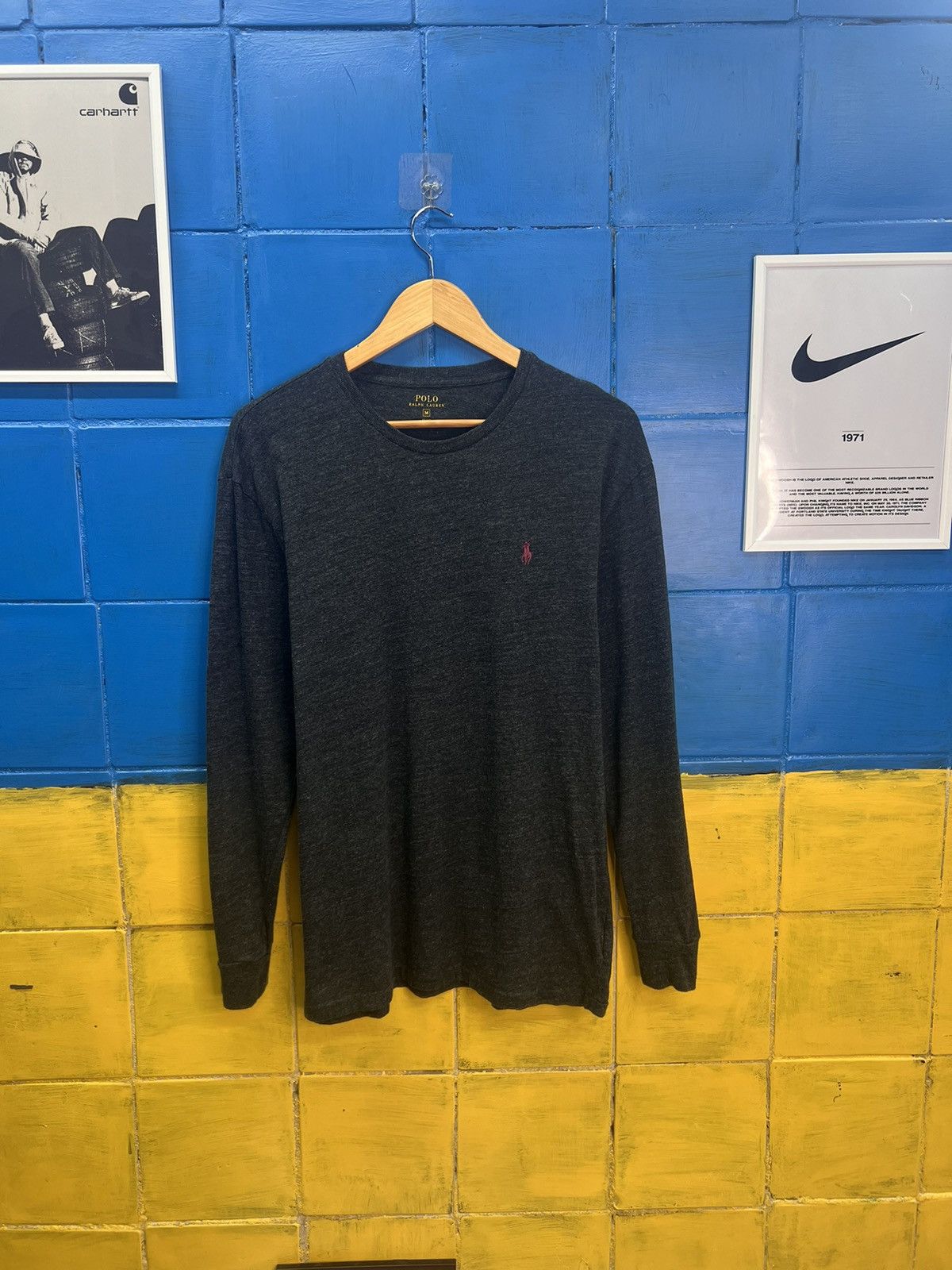 Polo Ralph Lauren × Vintage Polo Ralph Lauren Vintage Longslieve Size US M / EU 48-50 / 2 - 1 Thumbnail