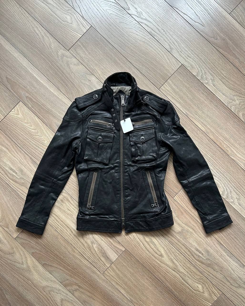 y2k お兄系 BUFFALO BOBS GOAT LEATHER JACKET Buffalo Bobs Multi Zipper Leather Jacket – Paroxa Studios