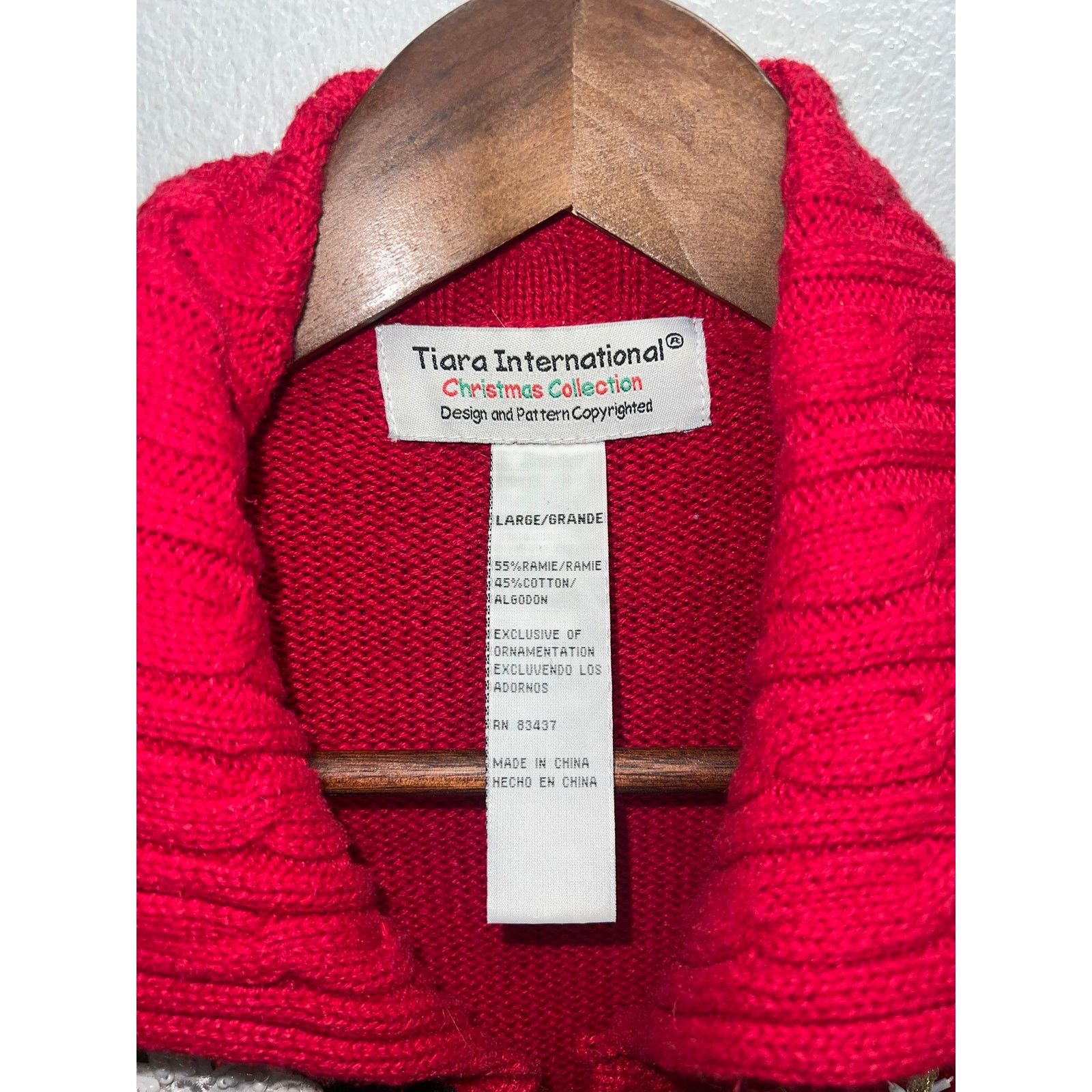 Vintage Tiara Christmas Collection Sweater International Winter L Size L / US 10 / IT 46 - 6 Thumbnail
