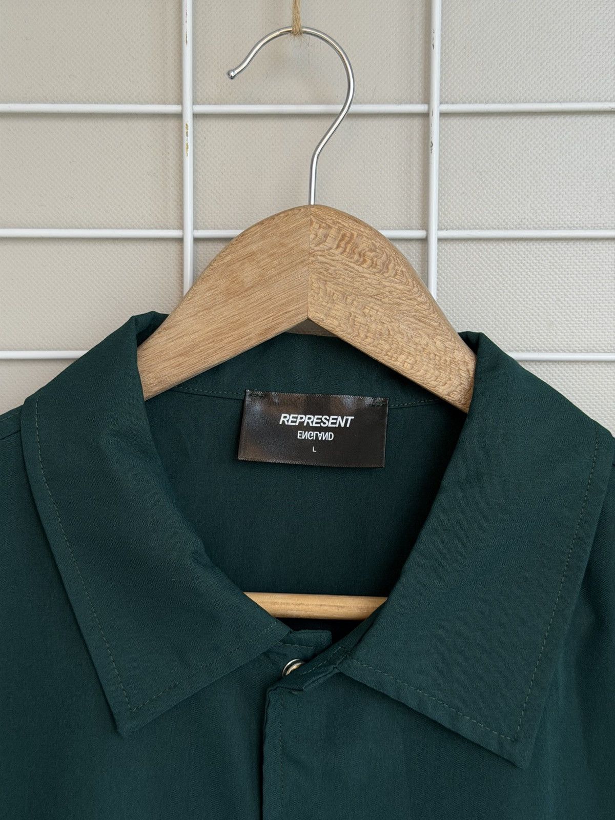 Represent Clo. Represent Patron of the Club Snap Shirt Mens Size L Size US L / EU 52-54 / 3 - 12 Thumbnail