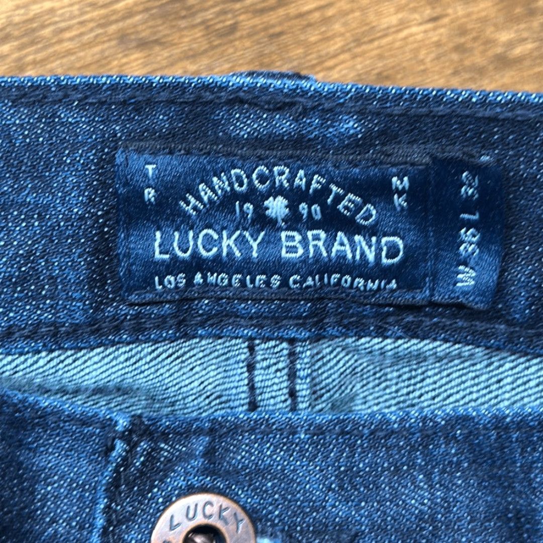 Lucky Brand VINTAGE Lucky Brand 221 Straight Jeans Men W36 x L32 Blue 7MC1026 Mens Size US 36 / EU 52 - 7 Thumbnail