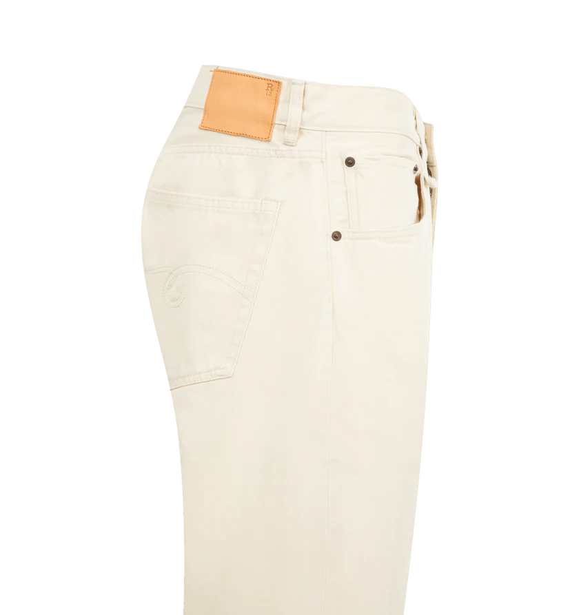 R13 o1h1sh11225 Cuffed X-Bf Jean in White Size US 34 / EU 50 - 3 Thumbnail