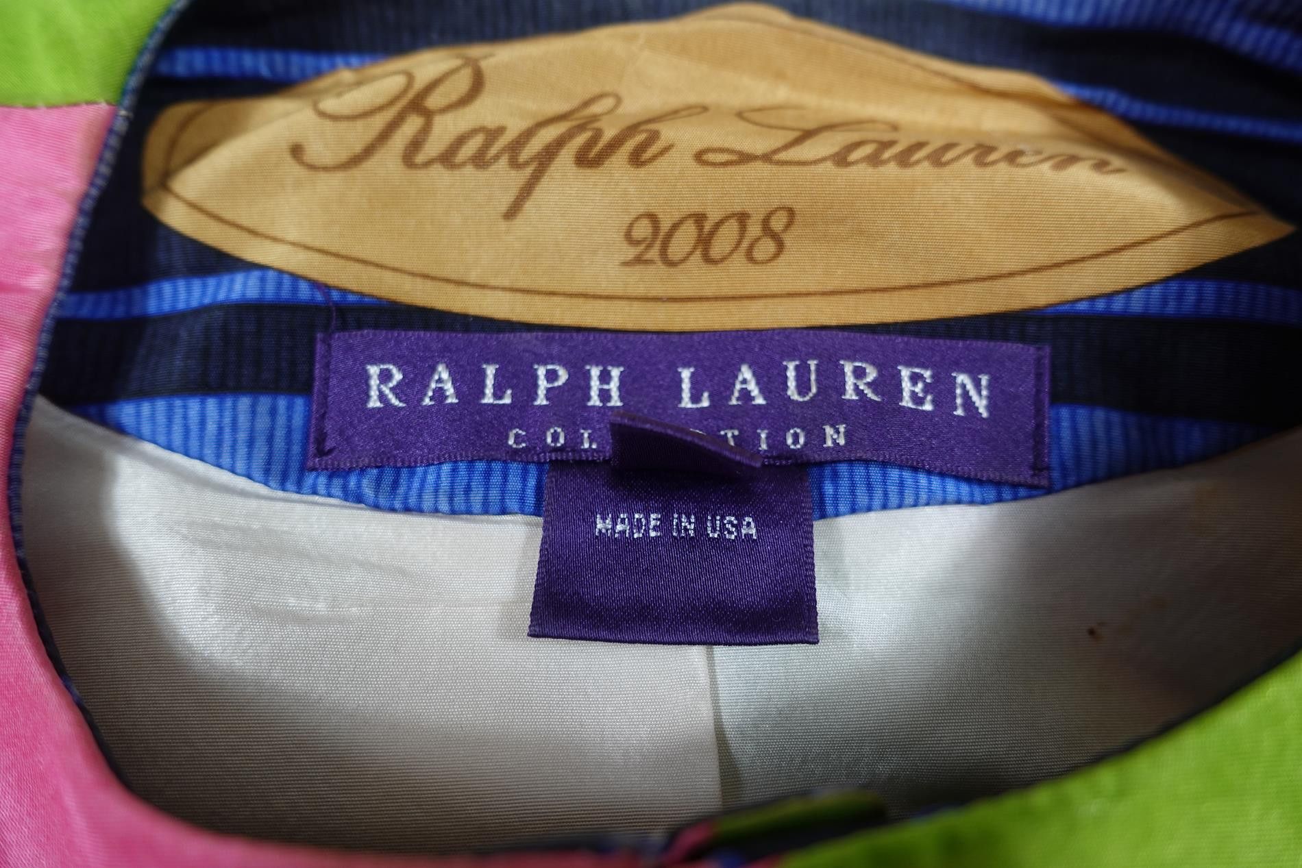 Ralph Lauren Purple Label Ralph Lauren Purple Collection Jacket Equestrian 100% Silk 6 Size M / US 6-8 / IT 42-44 - 4 Thumbnail