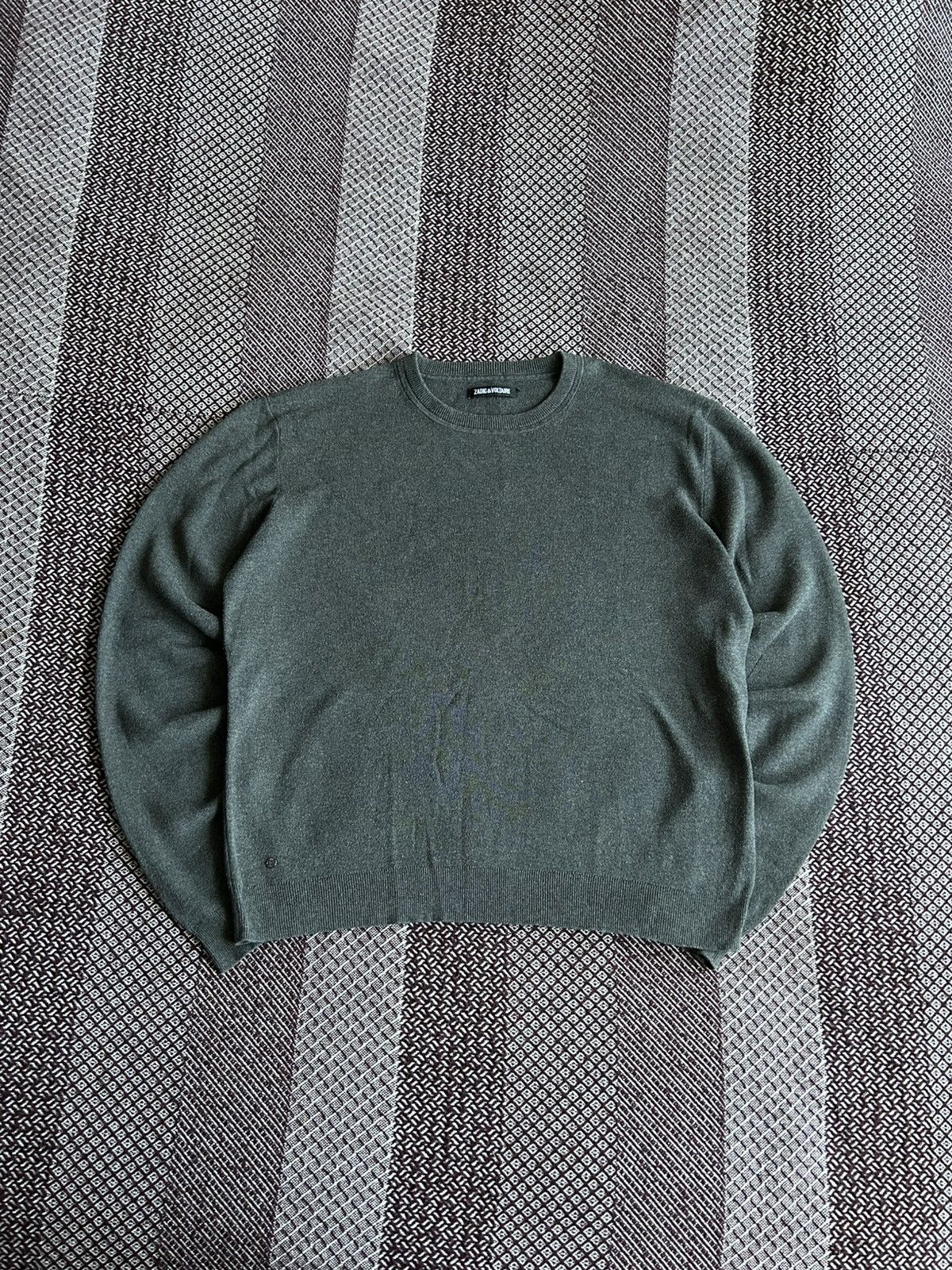Zadig & Voltaire Zadig & Voltaire Kennedy CO Luxury Sweater Solid Style Sz L Size US L / EU 52-54 / 3 - 1 Thumbnail