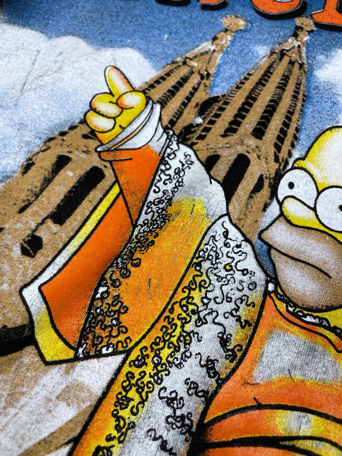 Vintage Vintage 1999 The Simpsons Homer Barcelona Cartoon T-Shirt L Size US L / EU 52-54 / 3 - 9 Thumbnail