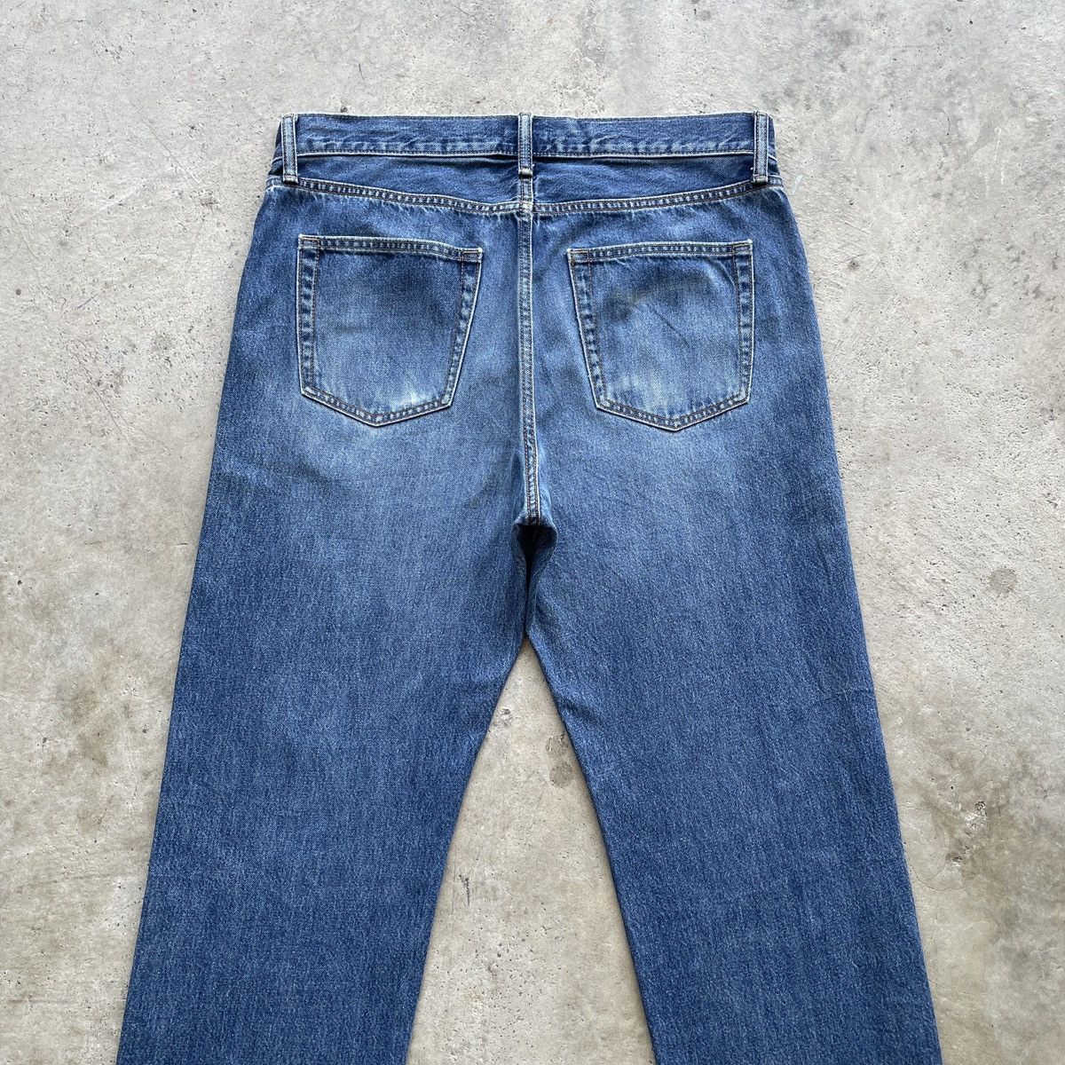 Japanese Brand Vintage Japanese Brand Jeans Faded Denim Pants W35x31 Size US 35 - 8 Thumbnail