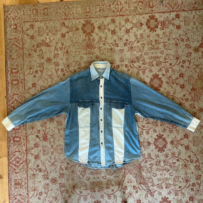 C.P. Company navy arctic denim shirt Size US L / EU 52-54 / 3 - 2 Thumbnail