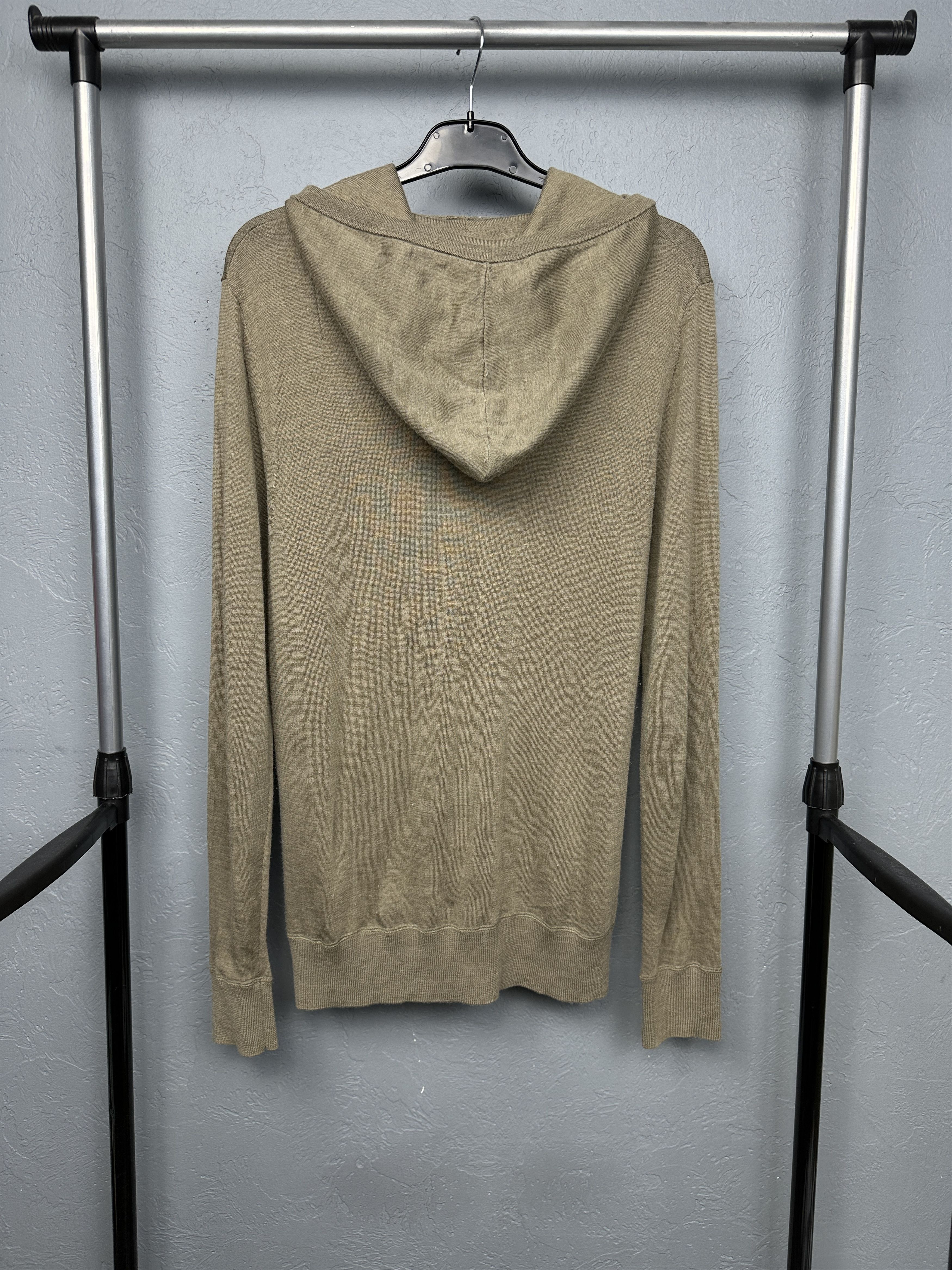 Allsaints Allsaints Mens Mode Merino Wool Knit Zip Hoodie Size US M / EU 48-50 / 2 - 6 Thumbnail