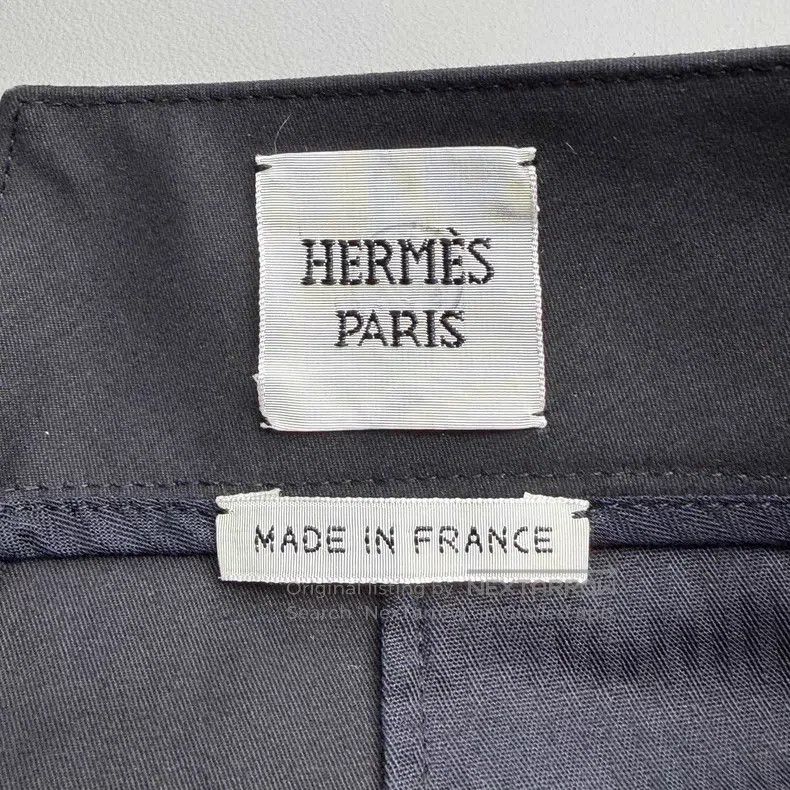 Hermes Hermes Pure Black Ankle Pants Size 24" / US 00 / IT 34 - 5 Thumbnail