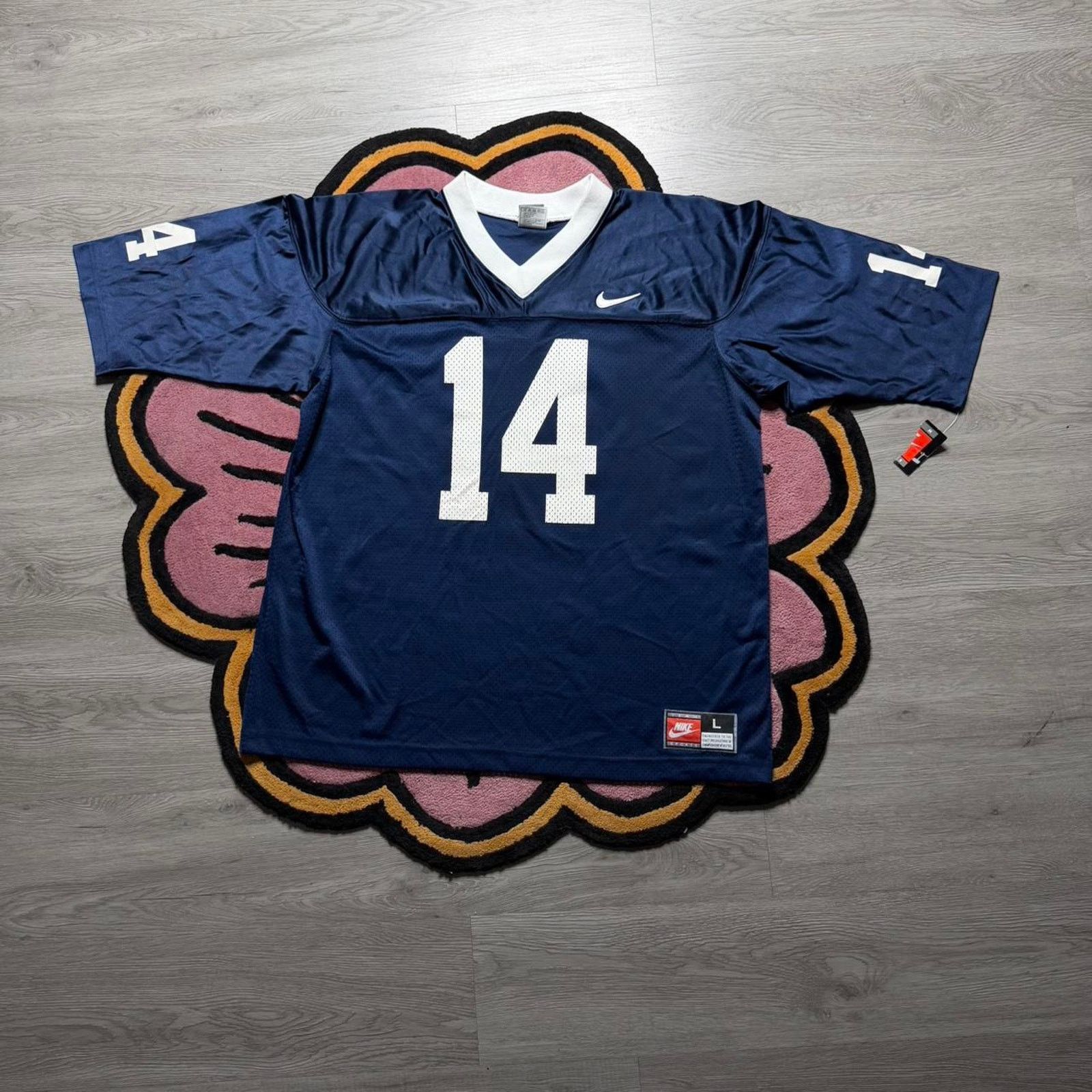 NCAA × Nike × Vintage Vintage Y2K Nike Team Penn State Nittany Lions NCAA Jersey Size US L / EU 52-54 / 3 - 1 Thumbnail