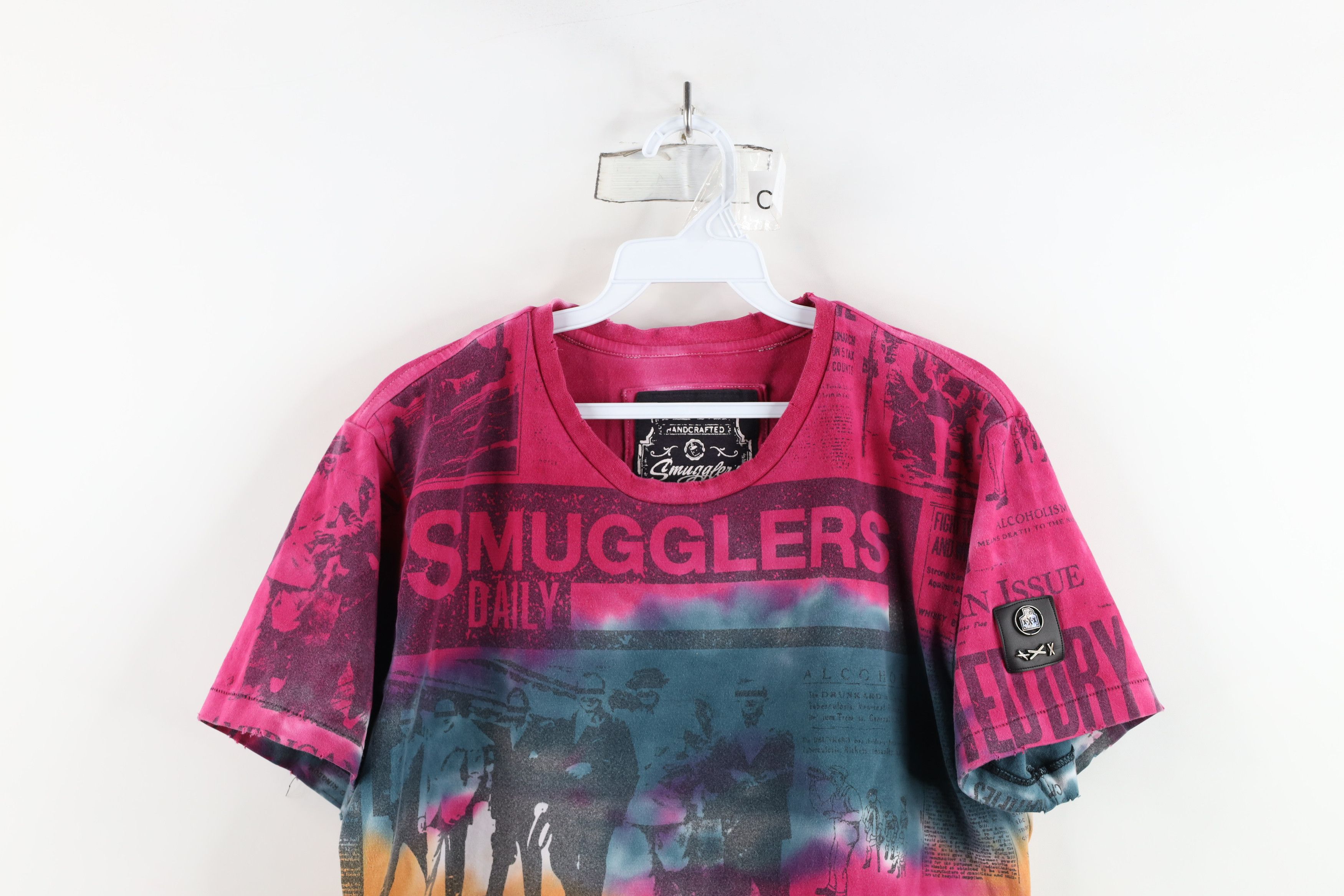 Vintage Vintage Y2K Smugglers Moon Streetwear All Over Print T-Shirt Size US L / EU 52-54 / 3 - 2 Thumbnail