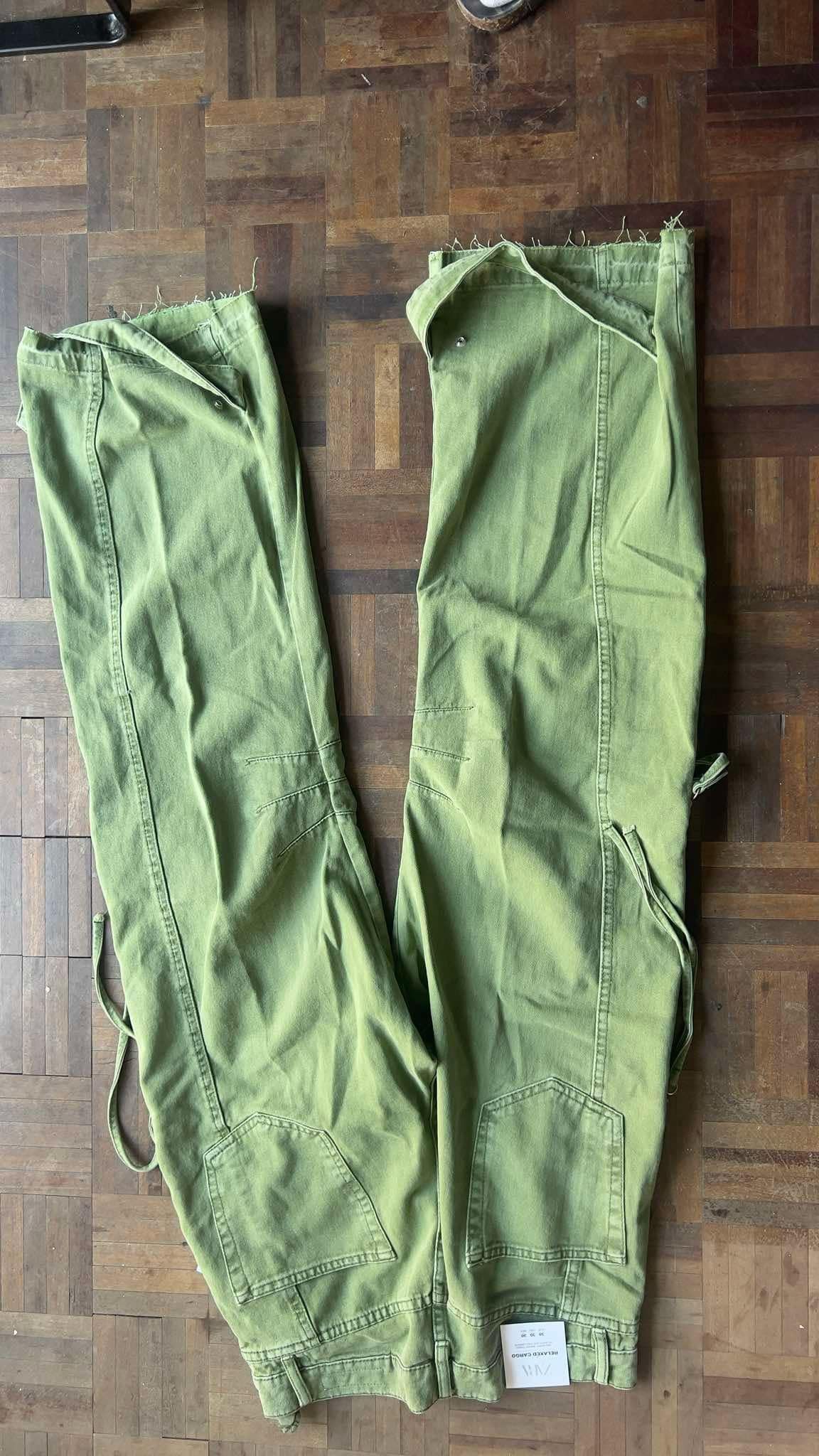 Zara Zara Cargo trousers size man 30 green color Size US 30 / EU 46 - 7 Thumbnail