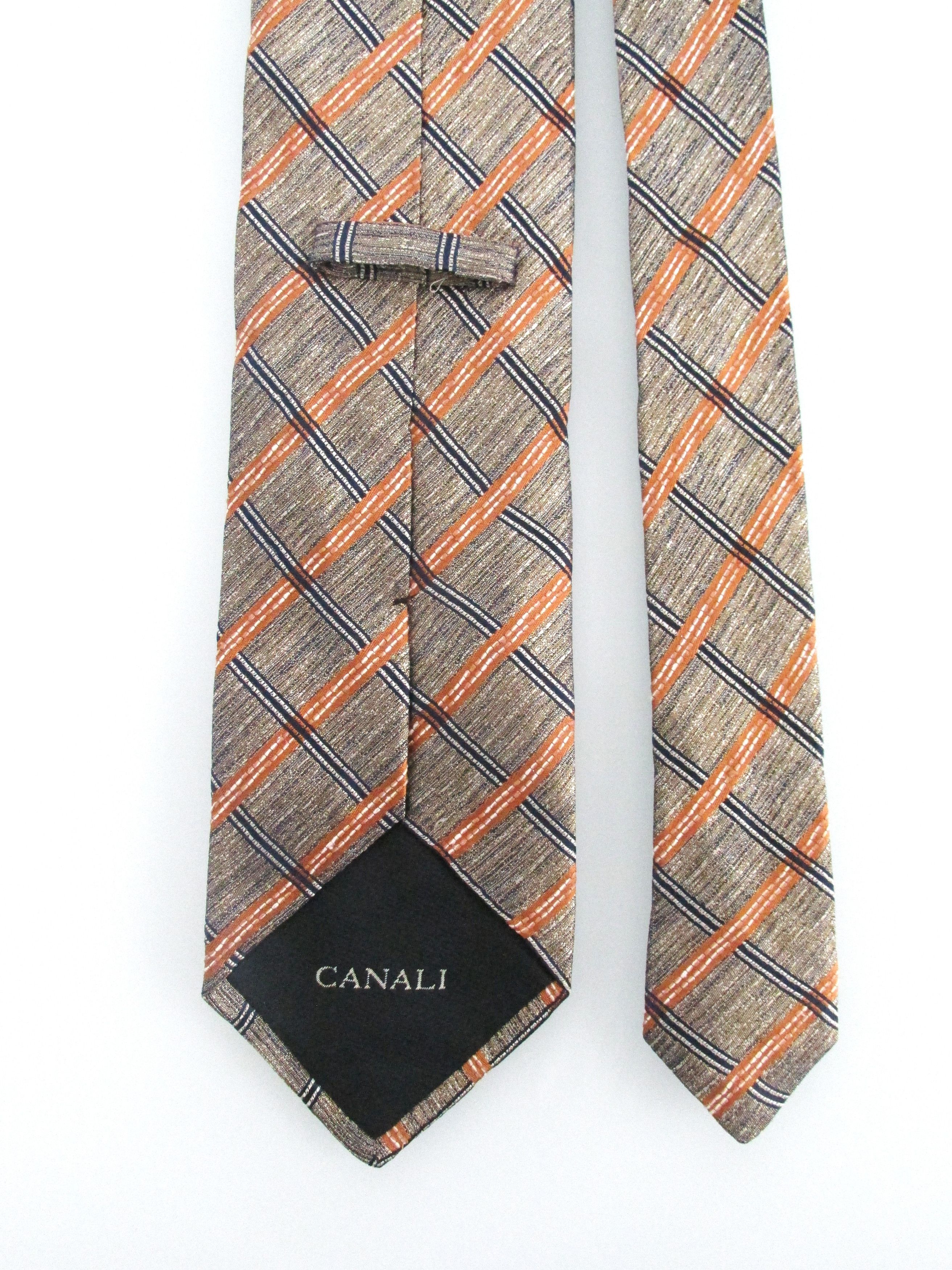 Canali Canali Men's Silk Tie Size ONE SIZE - 4 Thumbnail