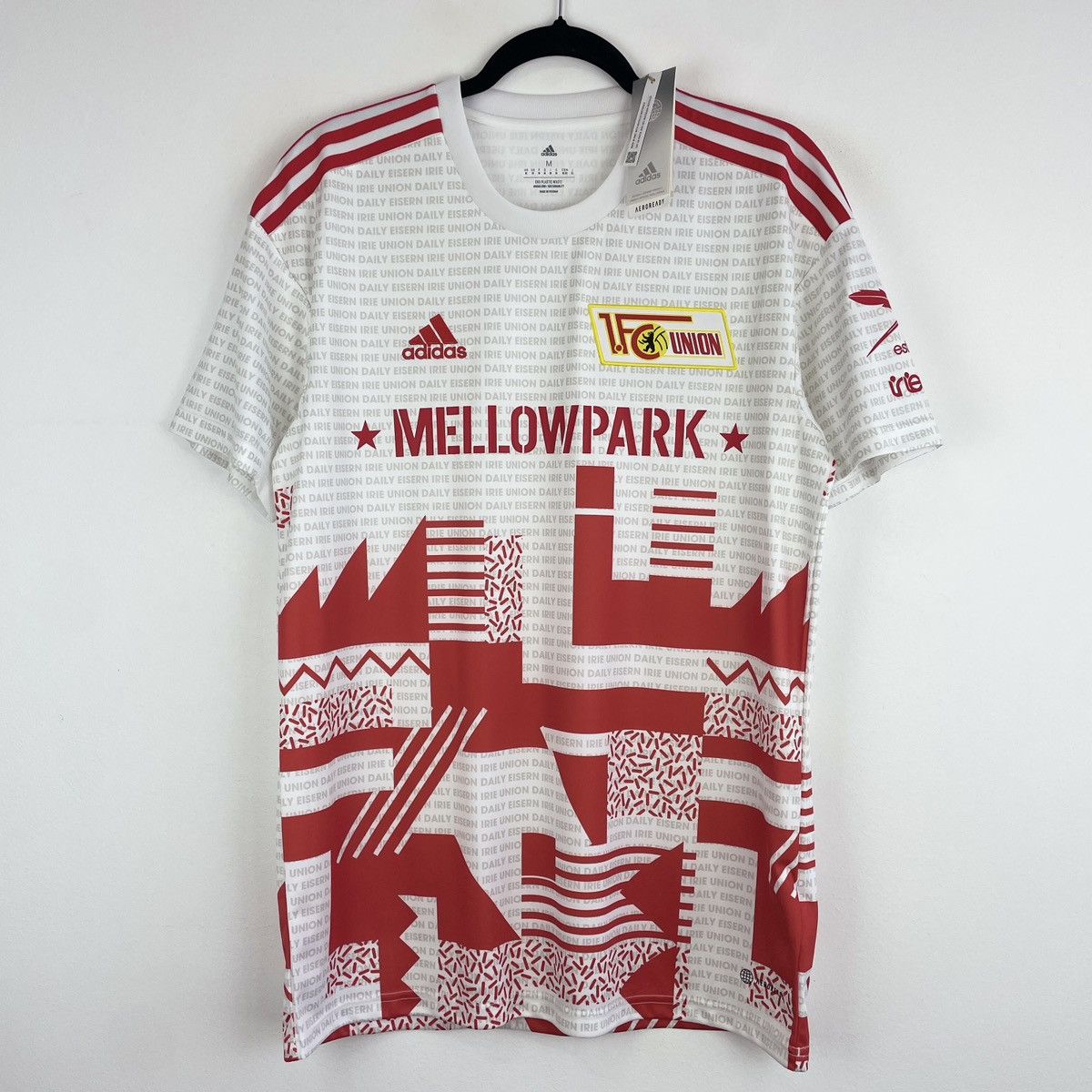Adidas Union Berlin Fourth Adidas Men’s Jersey Shirt 2022/2023 sz M Size US M / EU 48-50 / 2 - 1 Thumbnail