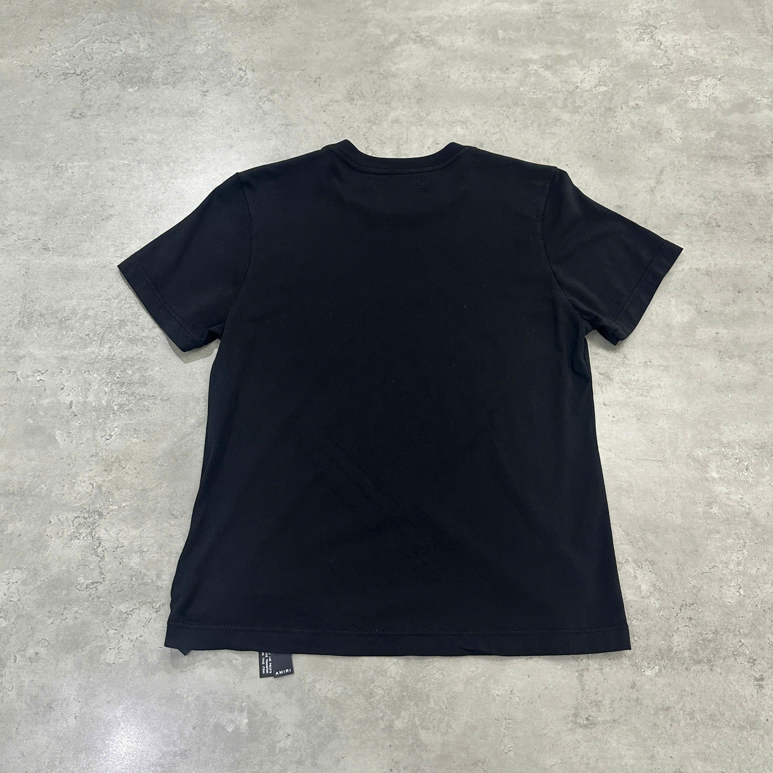 Amiri AMIRI Core Black Blue Tee T-Shirt Size M / US 6-8 / IT 42-44 - 2 Thumbnail