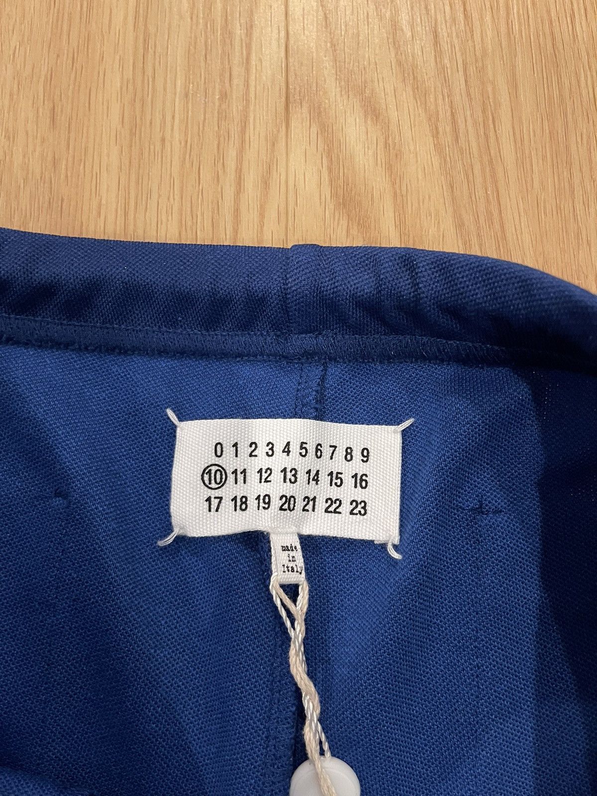 Maison Margiela Maison Margiela Blue Tuxedo Track Pants Size US 32 / EU 48 - 5 Thumbnail
