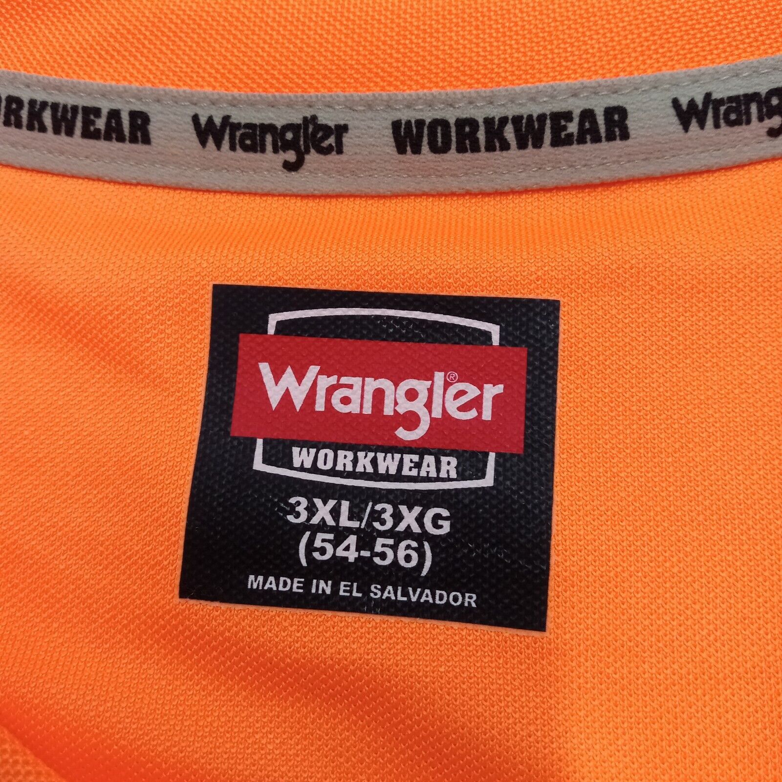 Wrangler Wrangler Performance Shirt Men's 3XL (54-56) Orange Relaxed Size US XXL / EU 58 / 5 - 4 Thumbnail