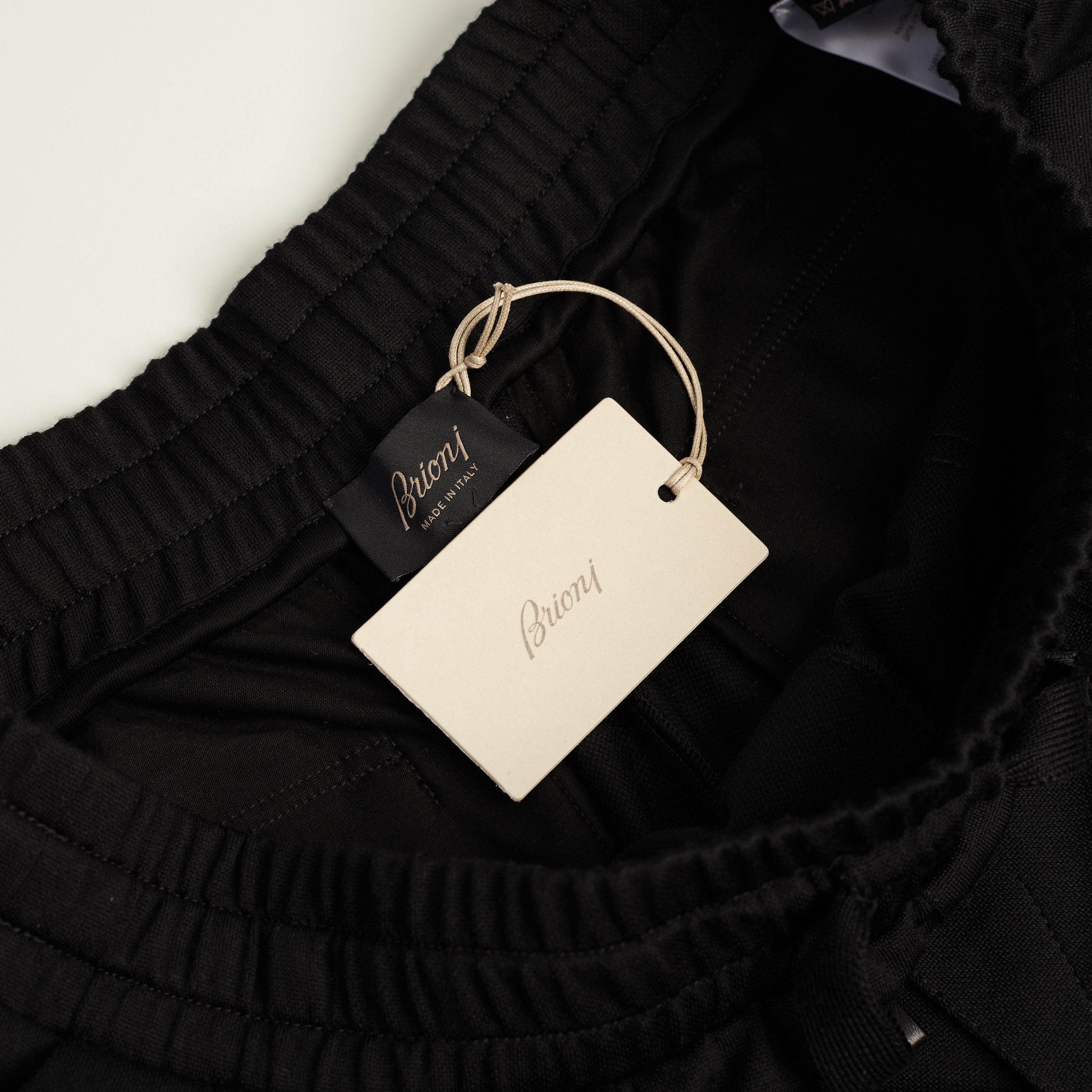 Brioni Black Sweatpants - Multipockets, Virgin Wool Size US 30 / EU 46 - 9 Thumbnail