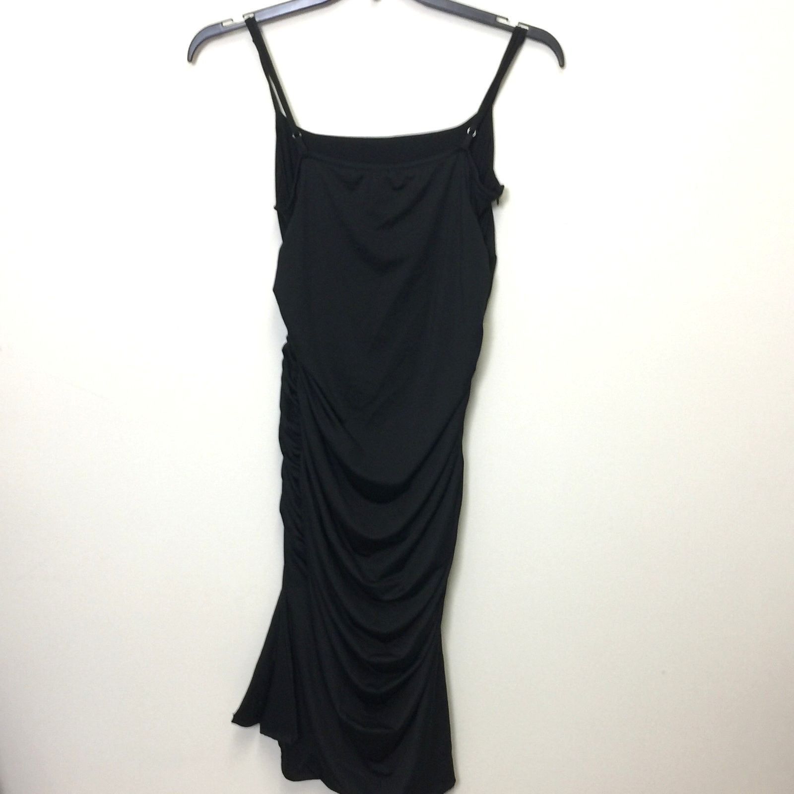 PRINCESS POLLY New Princess Polly Adalee Midi Dress Black Size 12 Size XL / US 12-14 / IT 48-50 - 3 Thumbnail