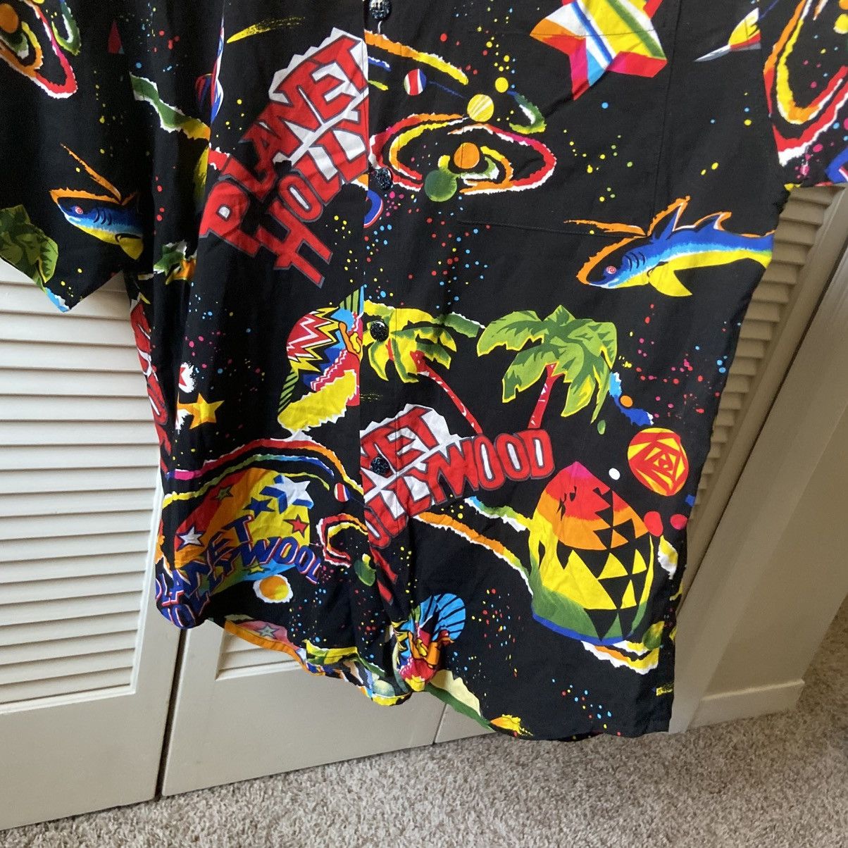 Planet Hollywood × Vintage Vintage 1991 Jams World Planet Hollywood Space Island Shirt Size US L / EU 52-54 / 3 - 6 Thumbnail