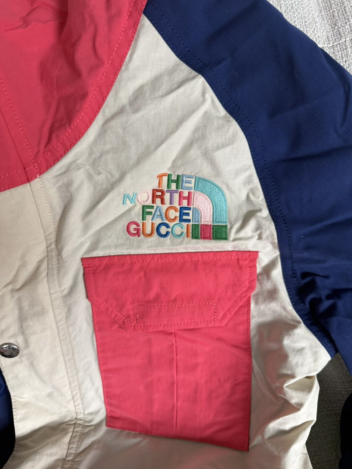 Gucci × The North Face The North Face x Gucci Patchwork Raincoat Size US S / EU 44-46 / 1 - 2 Thumbnail