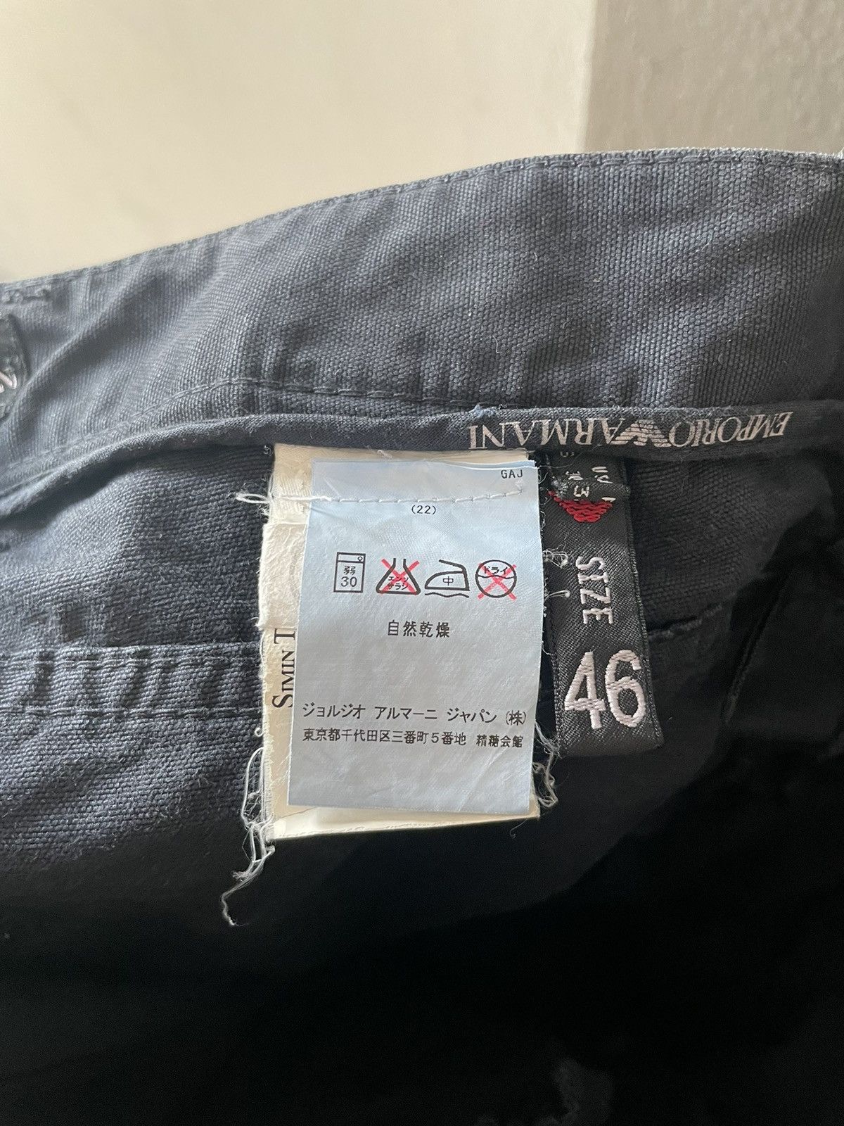 Emporio Armani 90’ Emporio Armani Double Pocket Corduroy Pants Size US 32 / EU 48 - 15 Thumbnail
