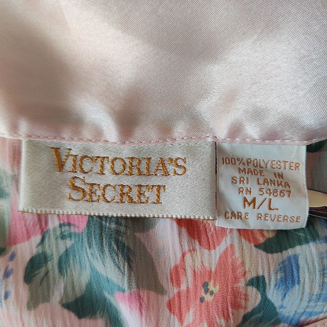 Victoria's Secret Vintage gold label oversized floral nightgown M/L Size ONE SIZE - 10 Thumbnail