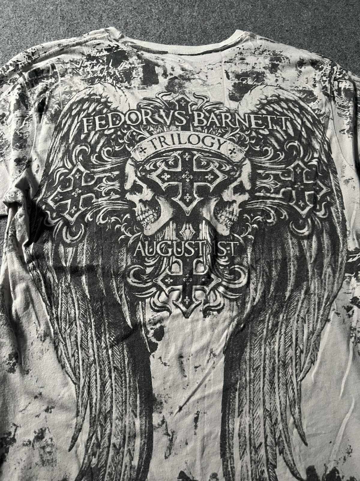 Affliction AFFLICTION FEDOR VS BARNETT RARE ITEM Size US XL / EU 56 / 4 - 6 Thumbnail