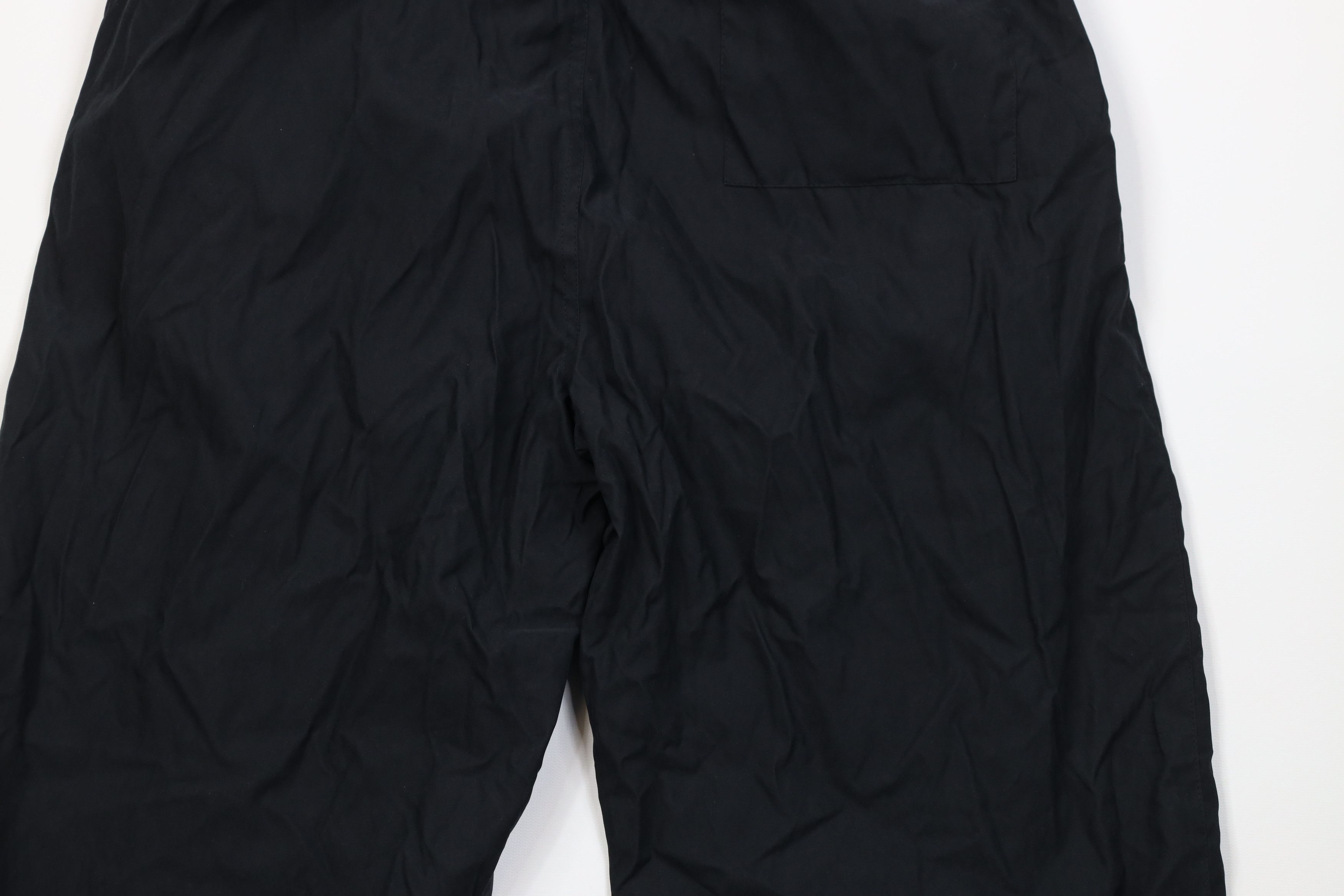 Vintage Vintage 90s Streetwear Lined Microfiber Joggers Pants Black Size US 34 / EU 50 - 12 Thumbnail