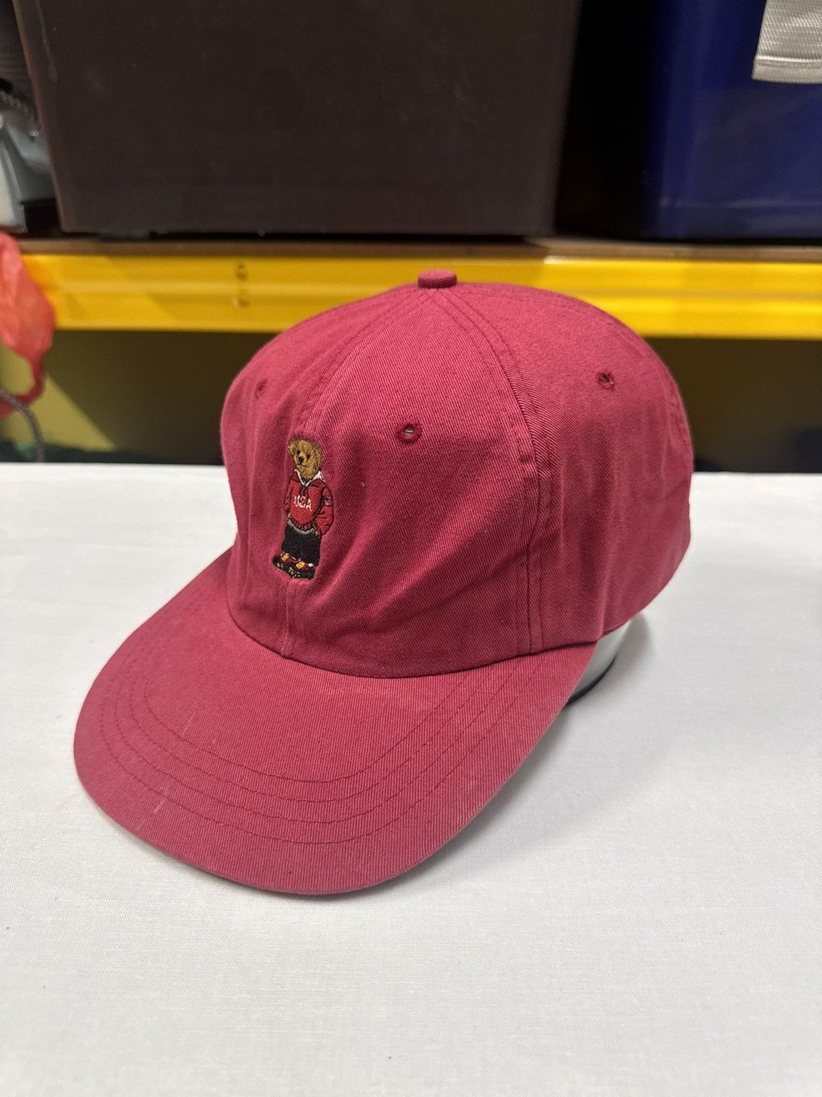 Polo Ralph Lauren Polo Bear Polo Sport Buckle Back Hat Size ONE SIZE - 2 Thumbnail