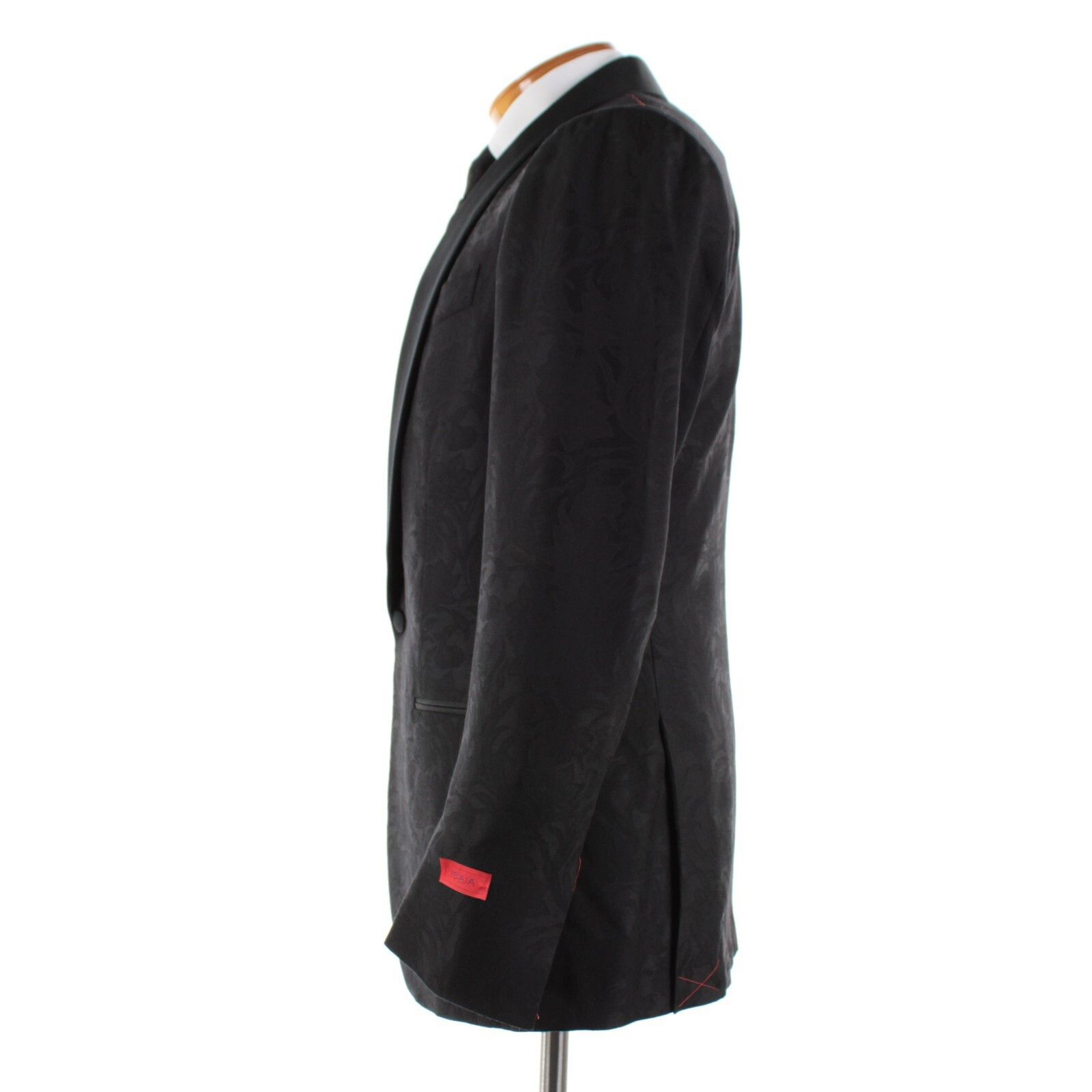 Isaia Isaia NWT 100% Wool Dinner Jacket Size 50R (40R US) In Tonal Size 40R - 4 Thumbnail
