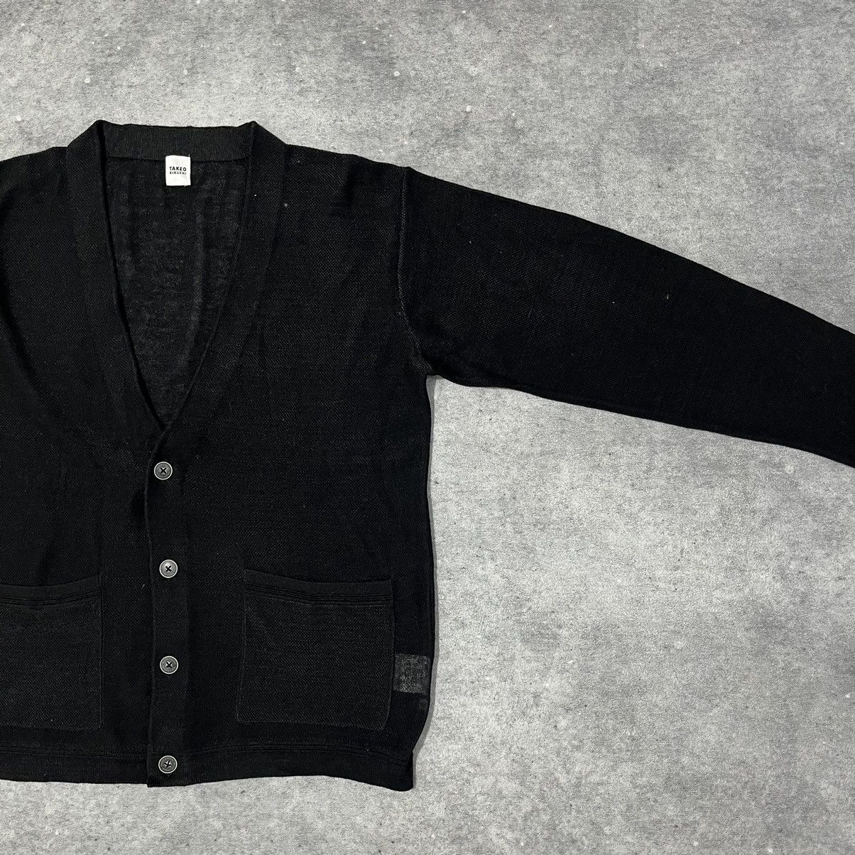 Takeo Kikuchi × Vintage Vintage Takeo Kikuchi Cardigan Knitwear Size US M / EU 48-50 / 2 - 2 Thumbnail