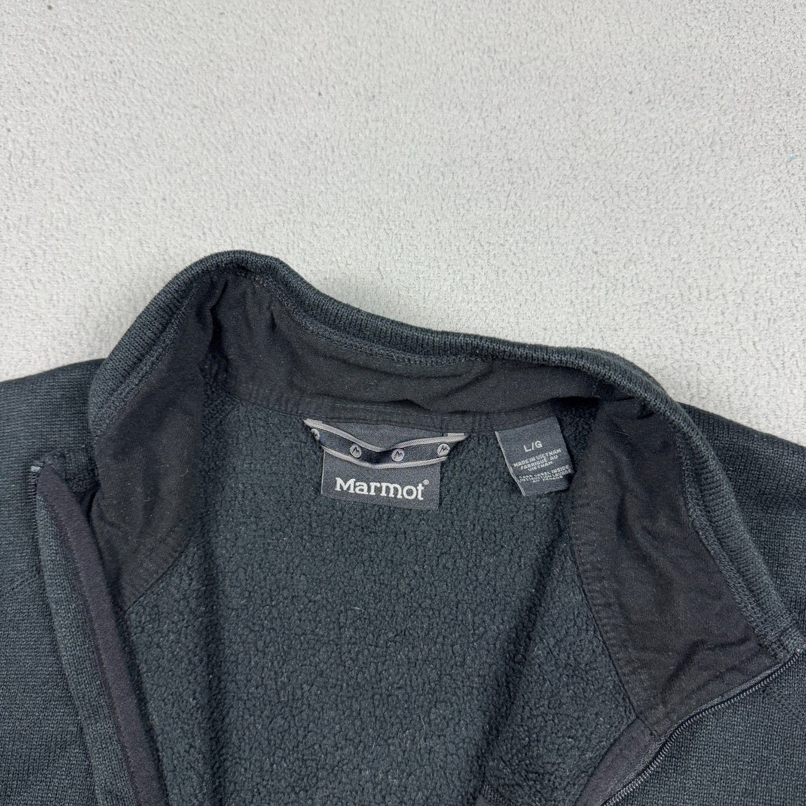 Marmot Marmot Pullover Fleece Technical Gorpcore Black 1/4 Zip L Size US L / EU 52-54 / 3 - 6 Thumbnail