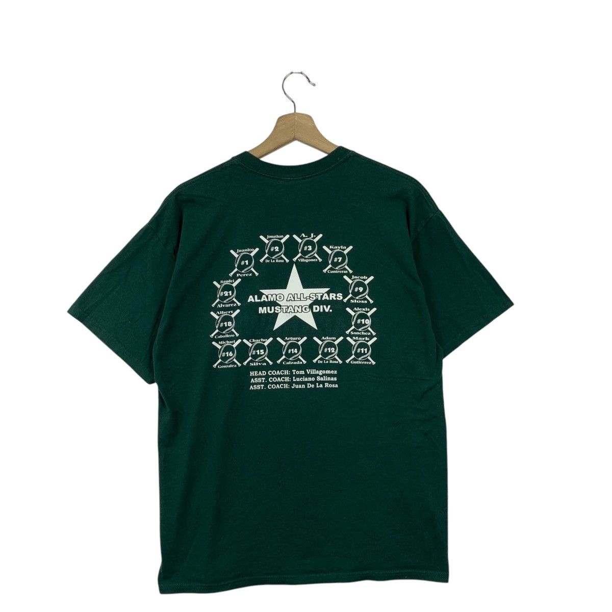 Vintage Vintage ALAMO ALL STARS 2008 Mustang Div Tee Shirt Top Size US M / EU 48-50 / 2 - 4 Thumbnail