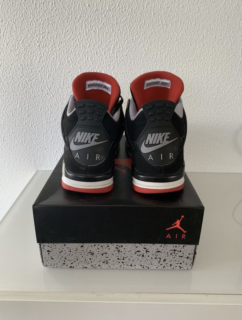 Jordan Brand Jordan 4 'Bred' 2019 Size US 10 / EU 43 - 5 Thumbnail